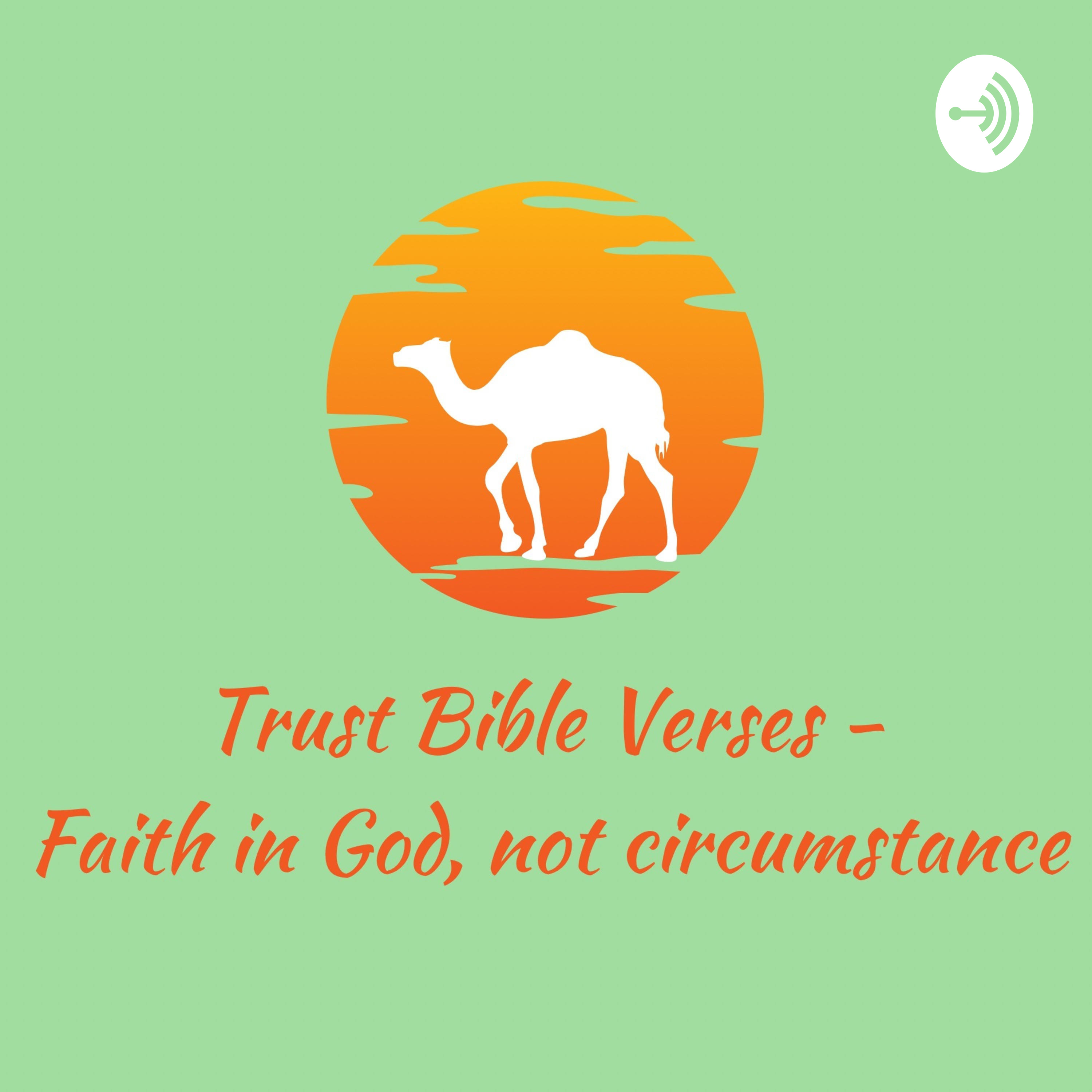 Trust Bible Verses - Faith in God, not circumstance Trust Bible Verses - Faith in God, not circumstance