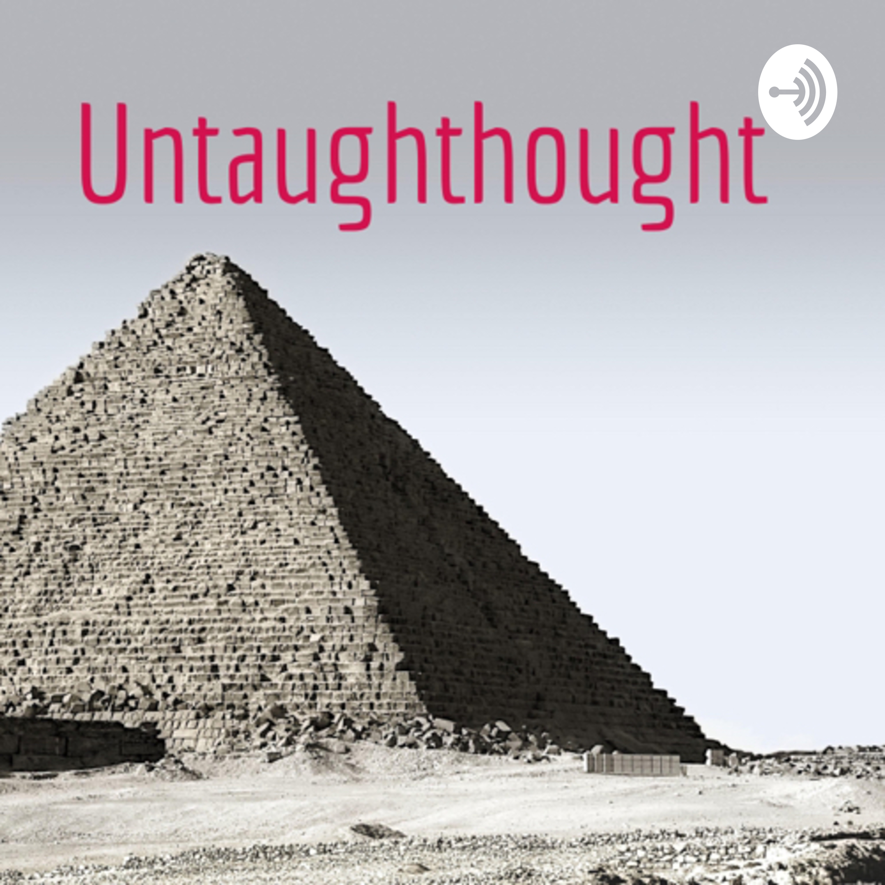 Untaughthought podcast artwork