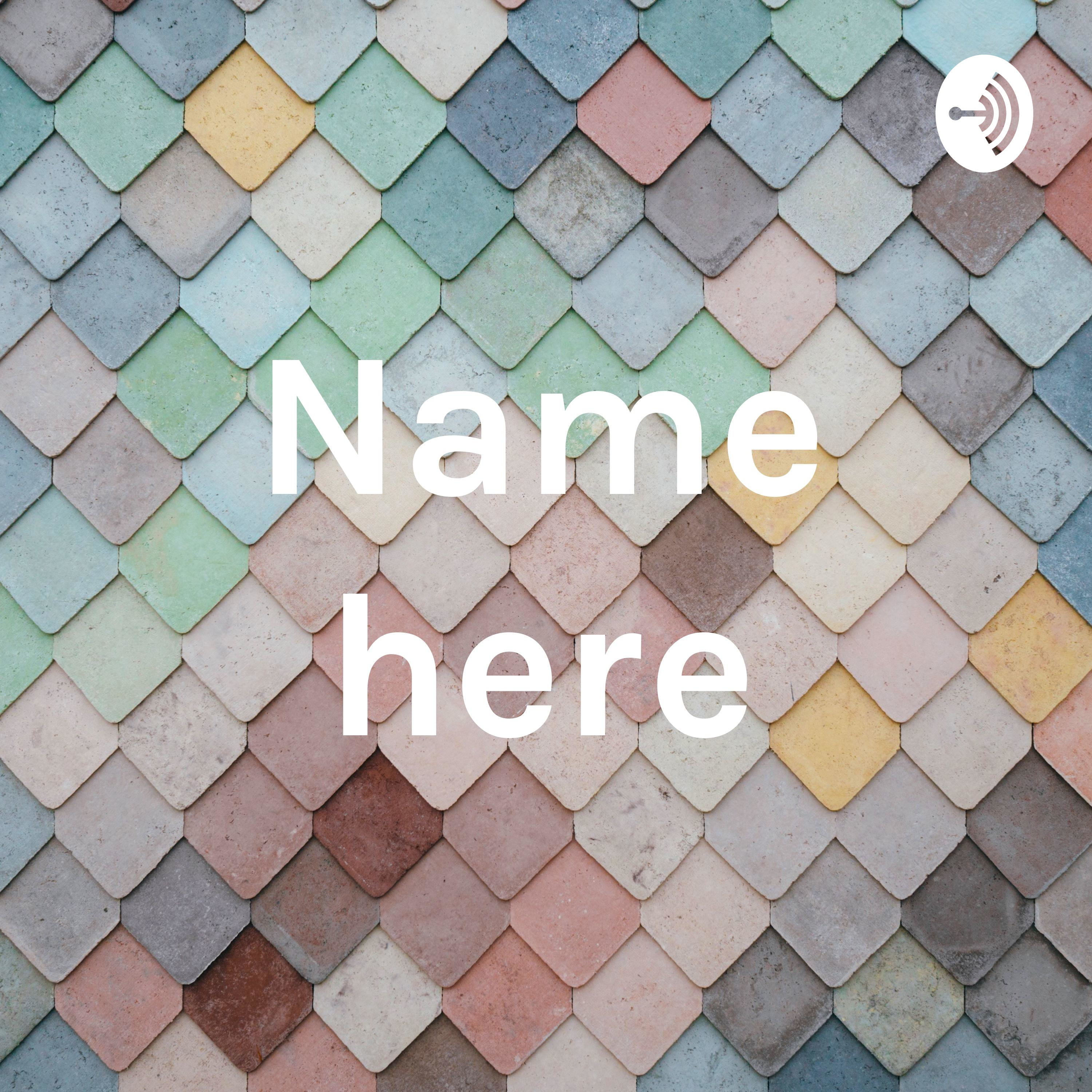 Name here cover art