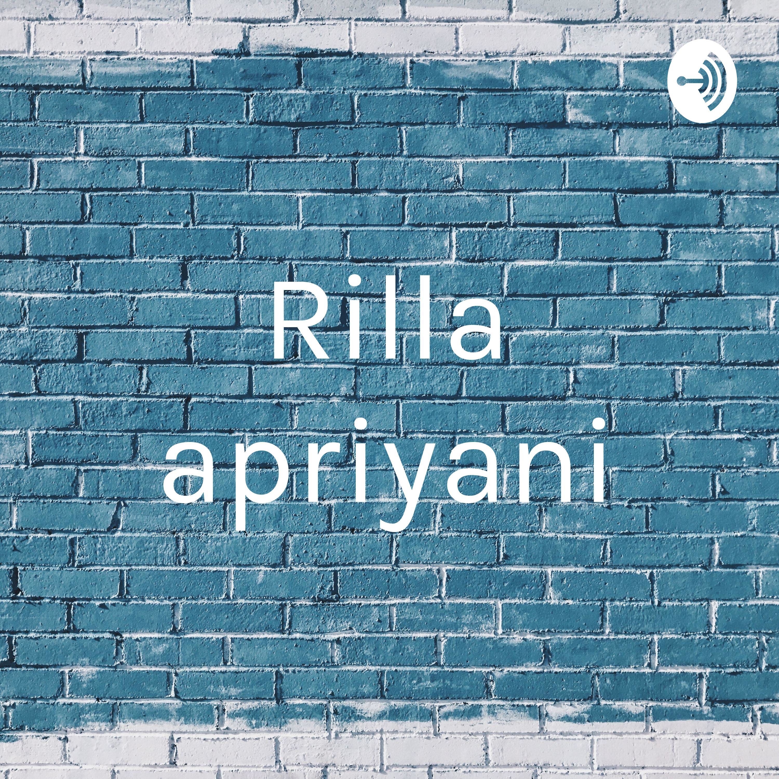 Rilla apriyani cover art