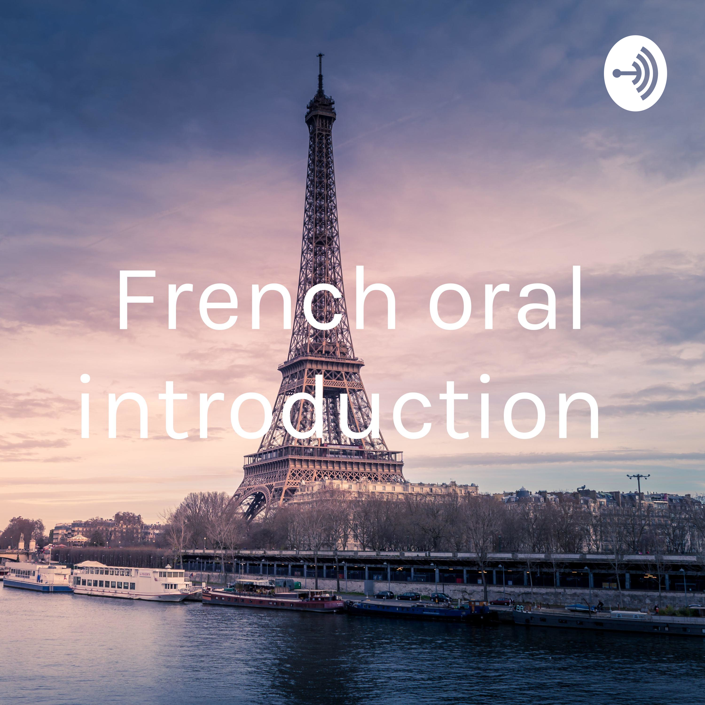 French oral introduction