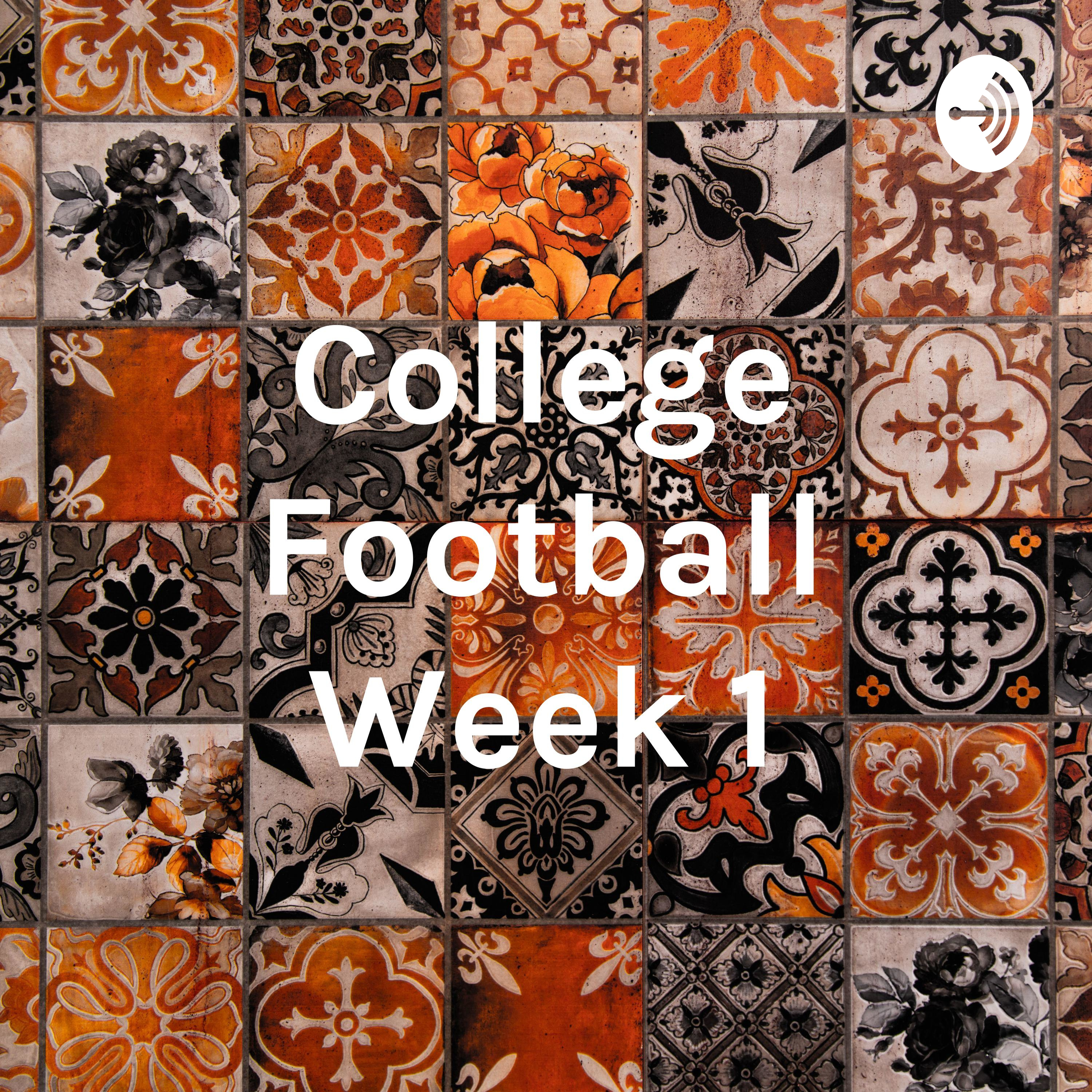 College Football Week 1