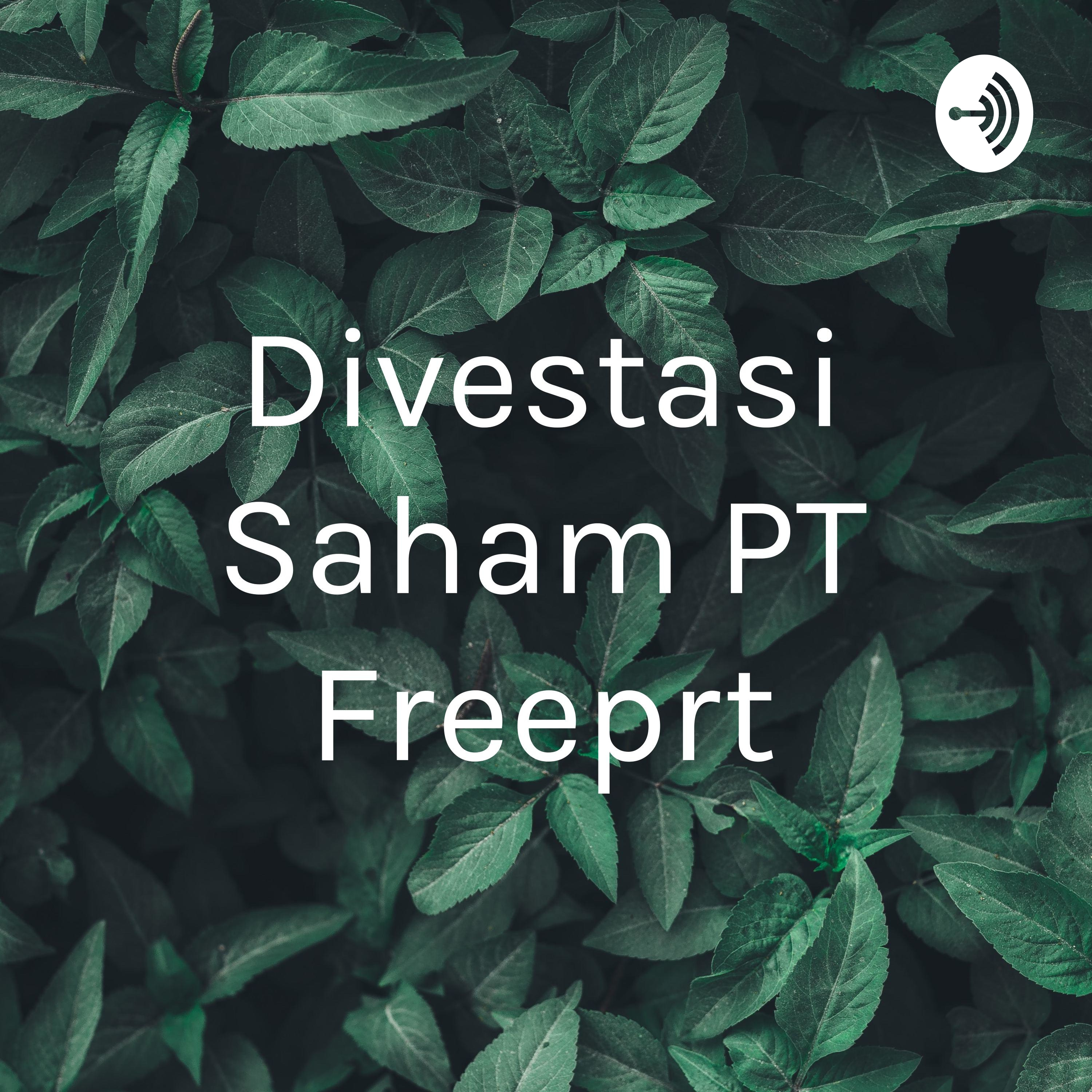 Divestasi Saham PT Freeport 