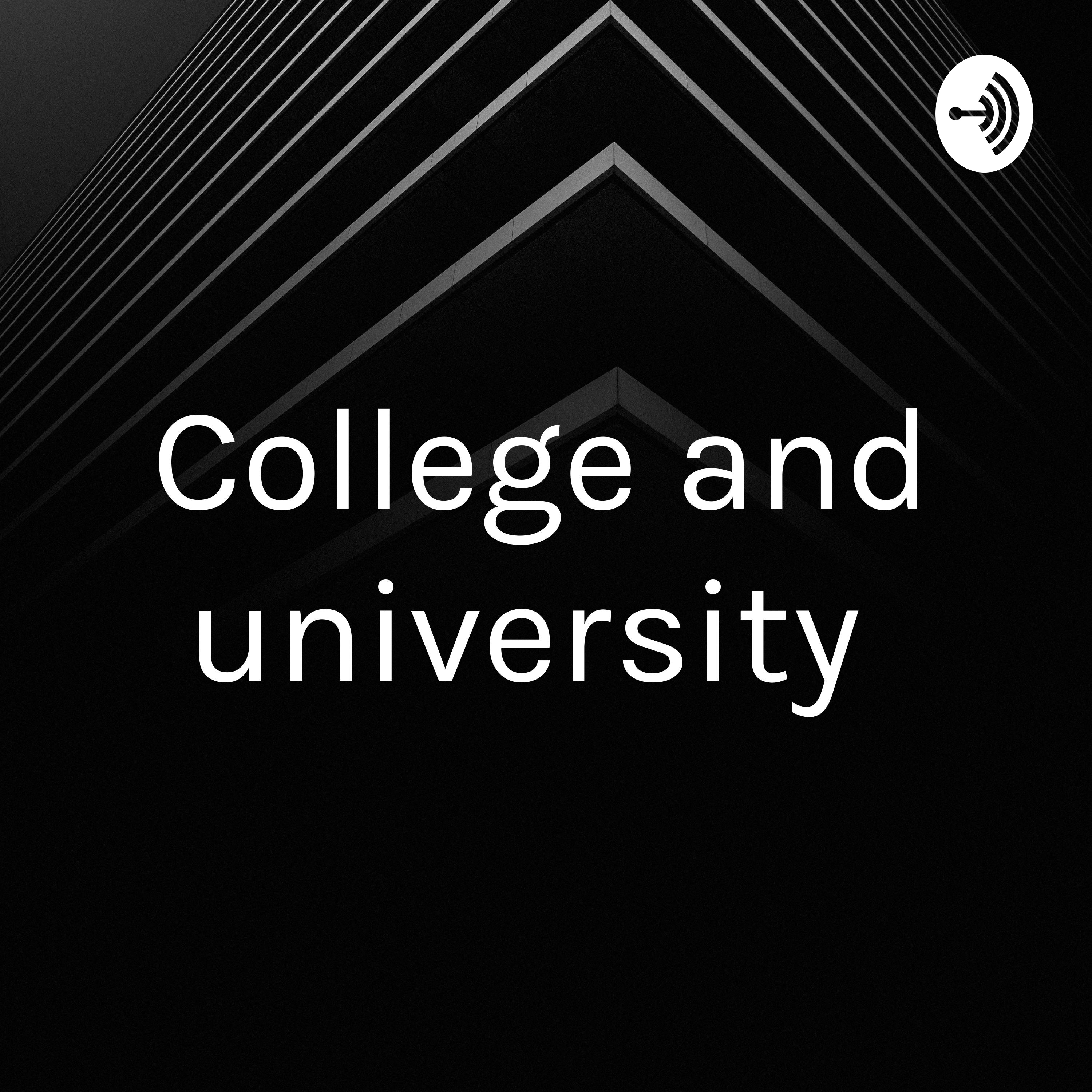 College and university 