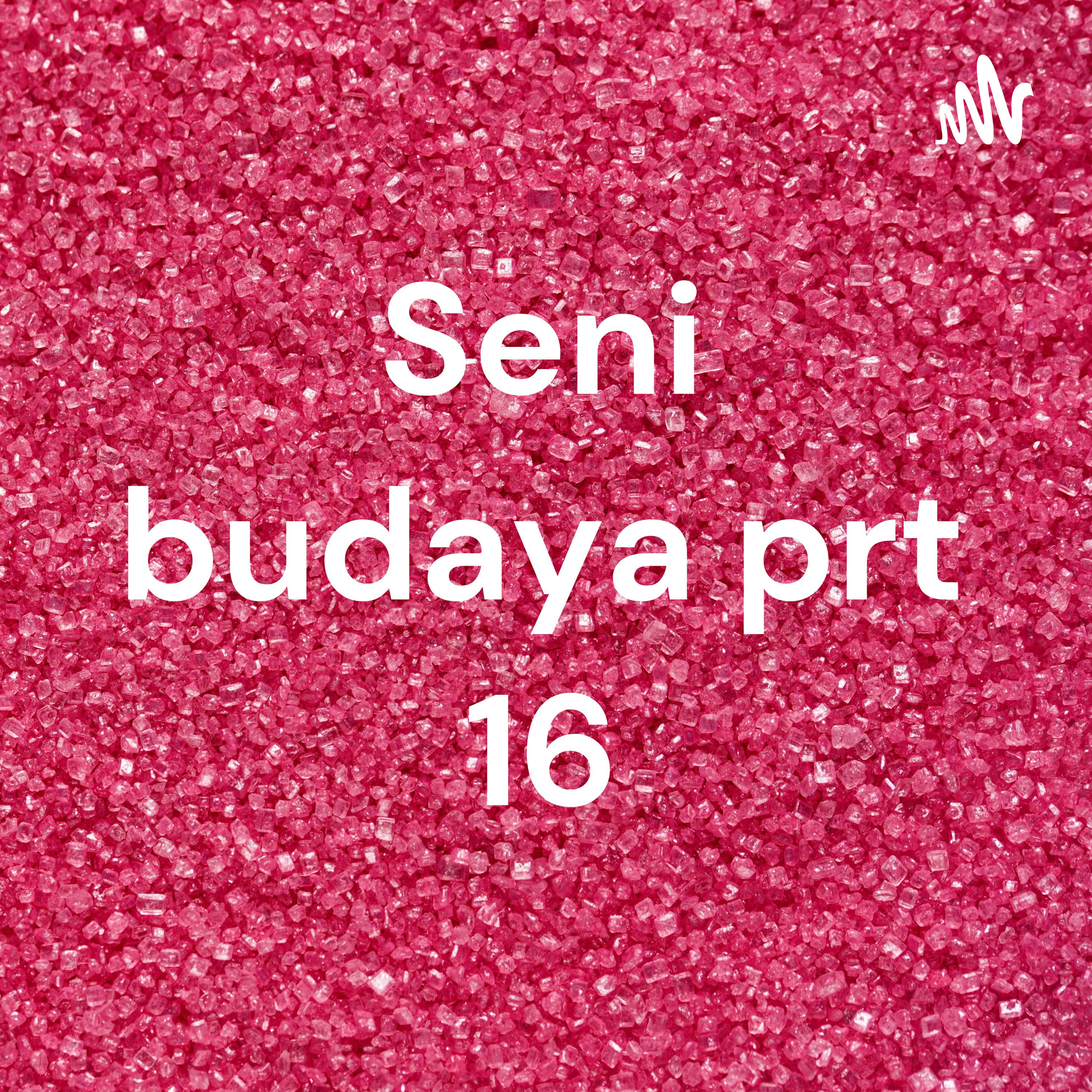 Seni budaya prt 16 cover art