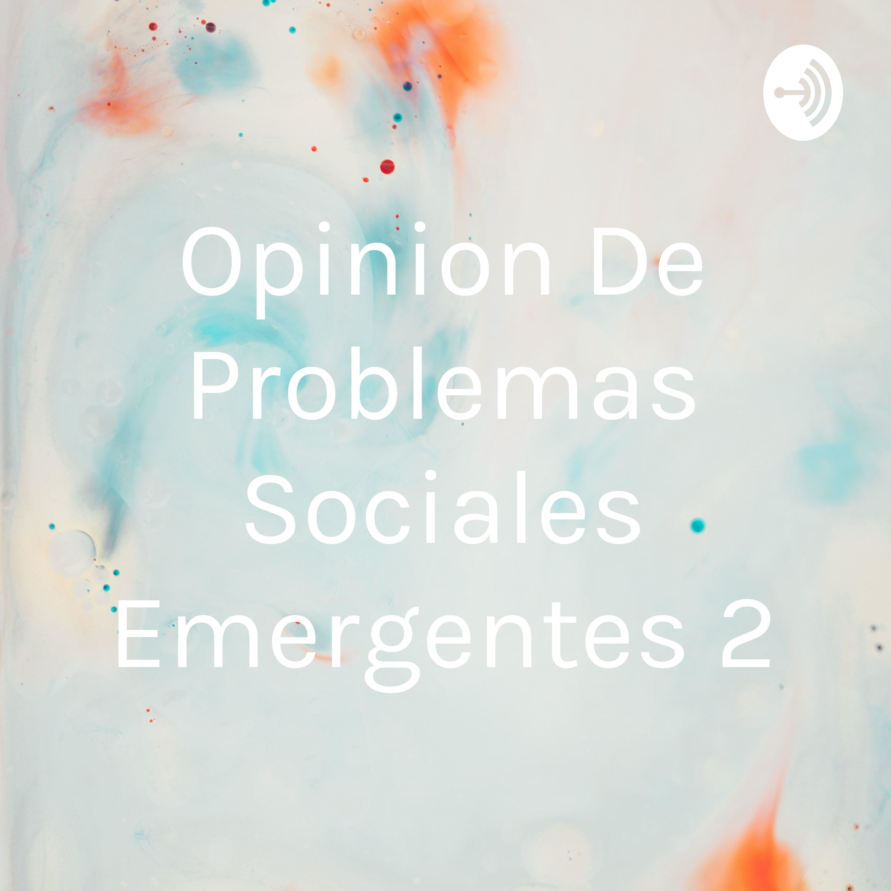 Opinion De Problemas Sociales Emergentes 2