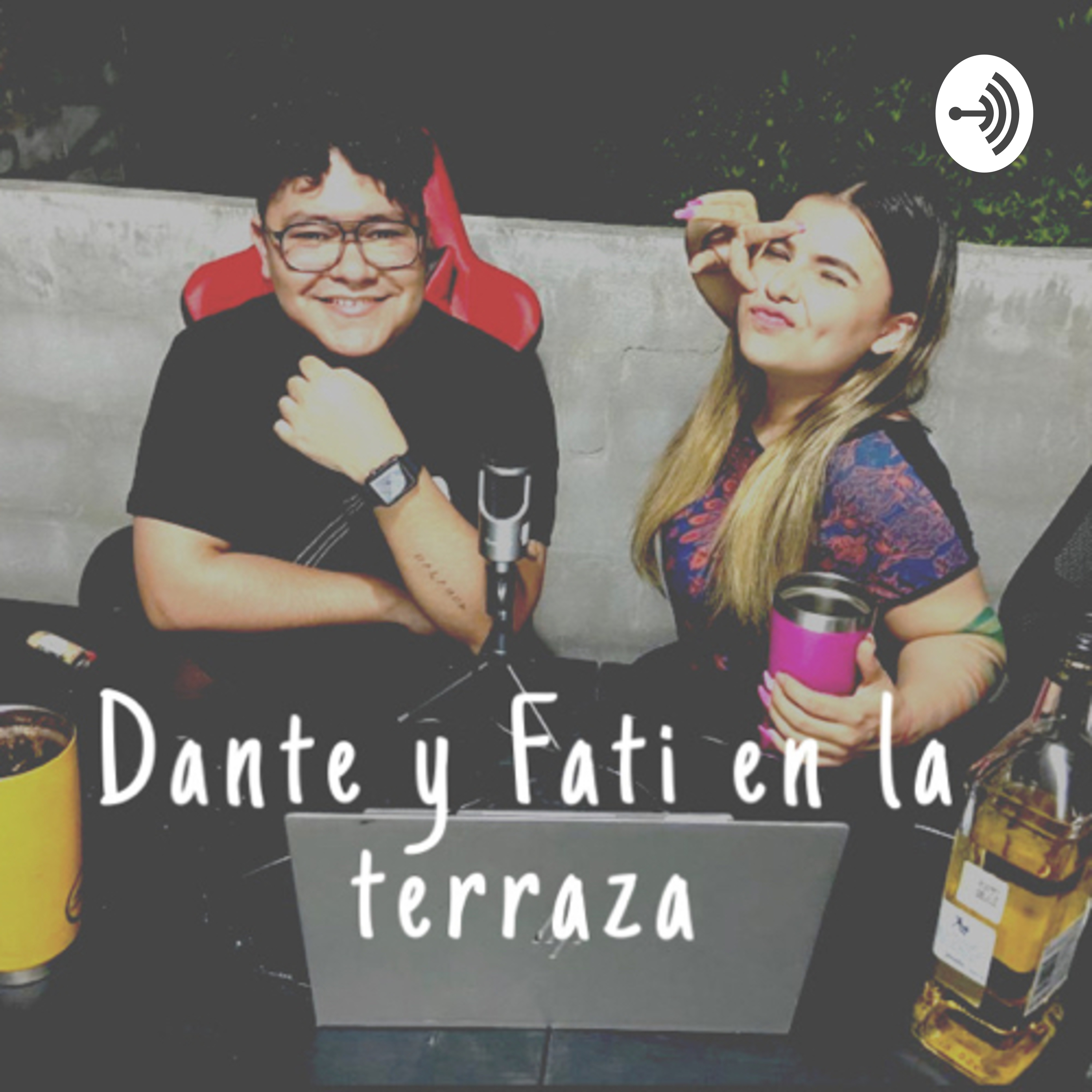 En la terraza