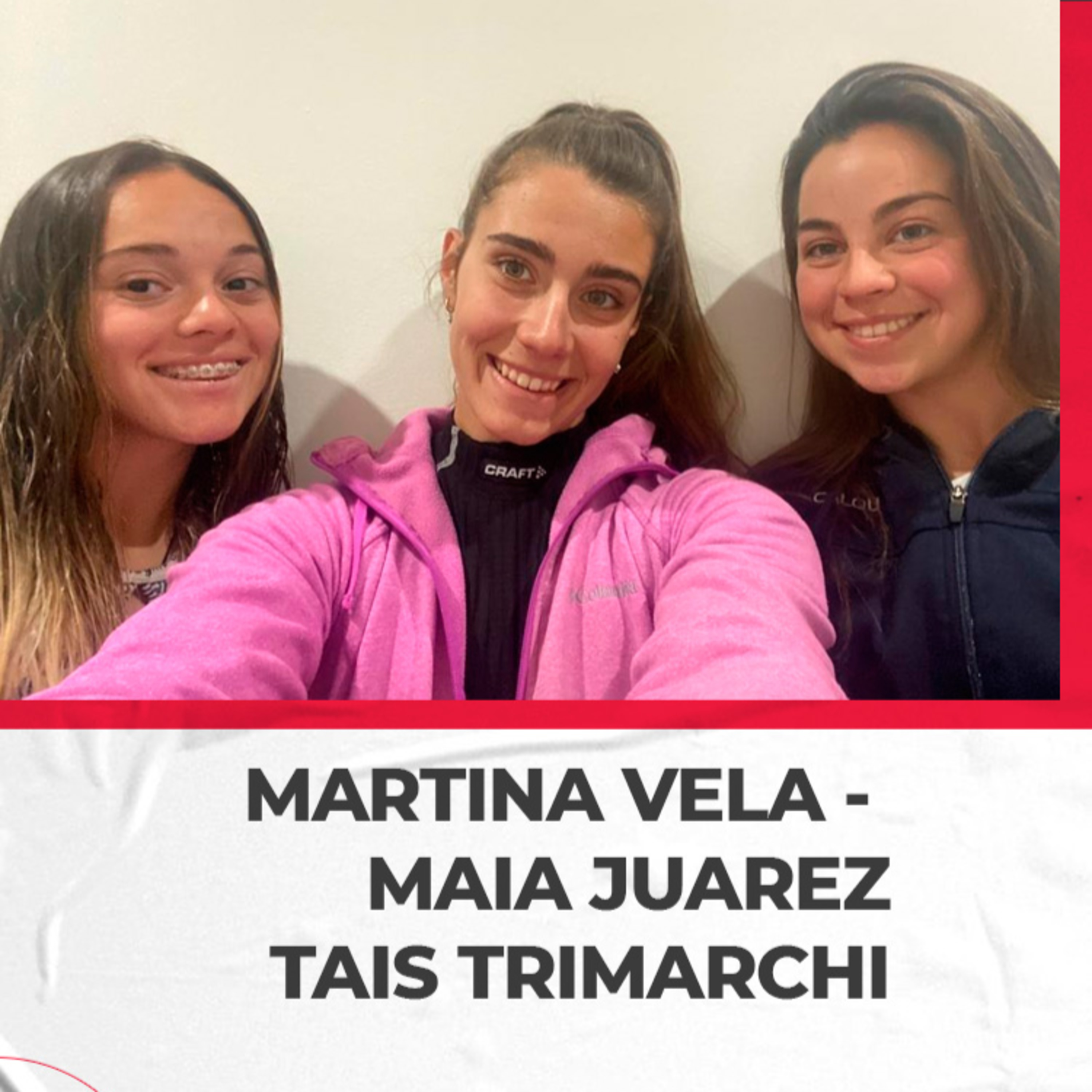 Las palistas Martina Vela, Maia Juárez y Tais Trimarchi hablaron de sus próximos compromisos episode artwork