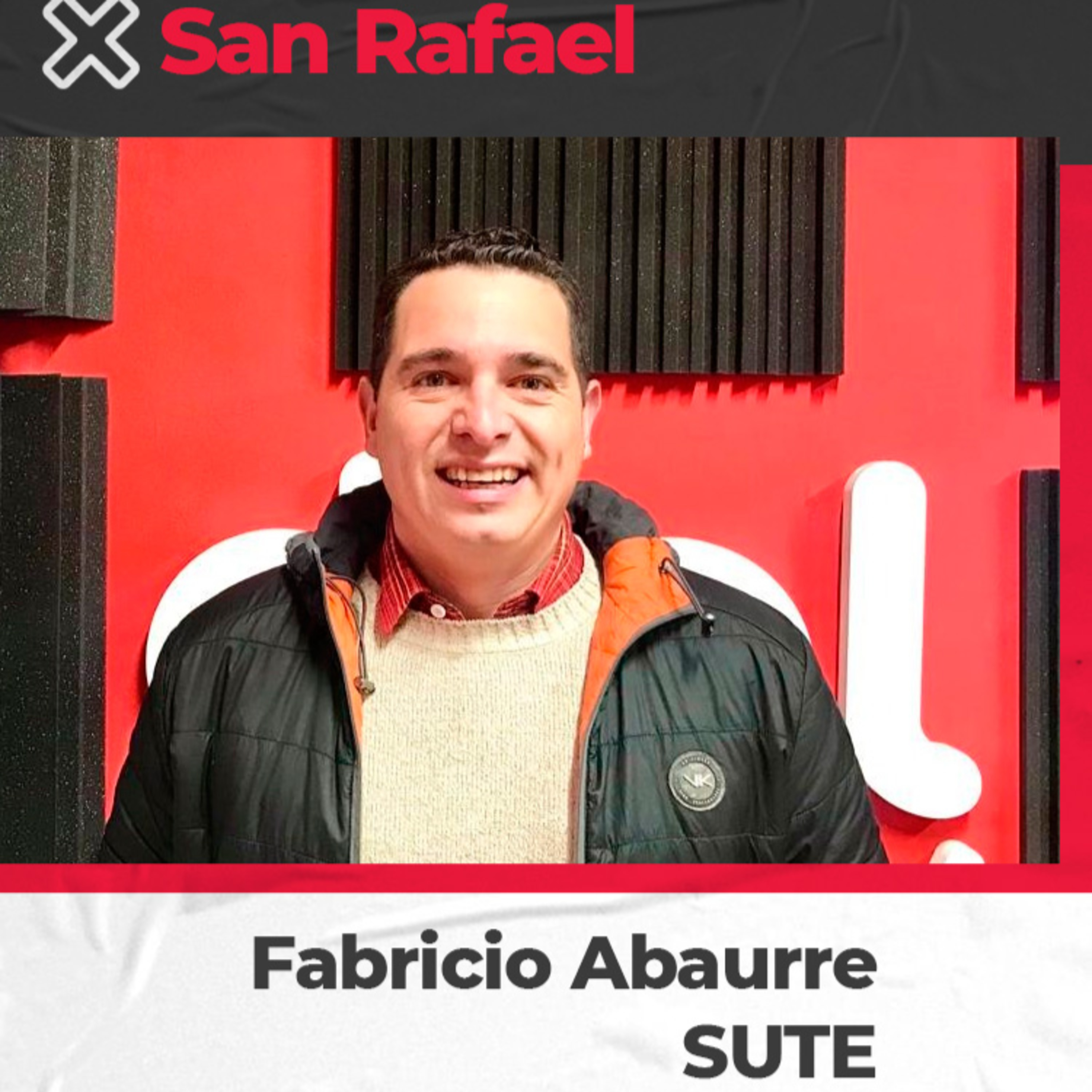 Fabricio Abaurre - Secretario General del SUTE San Rafael - Paro y movilización en diferentes sectores de la provincia episode artwork