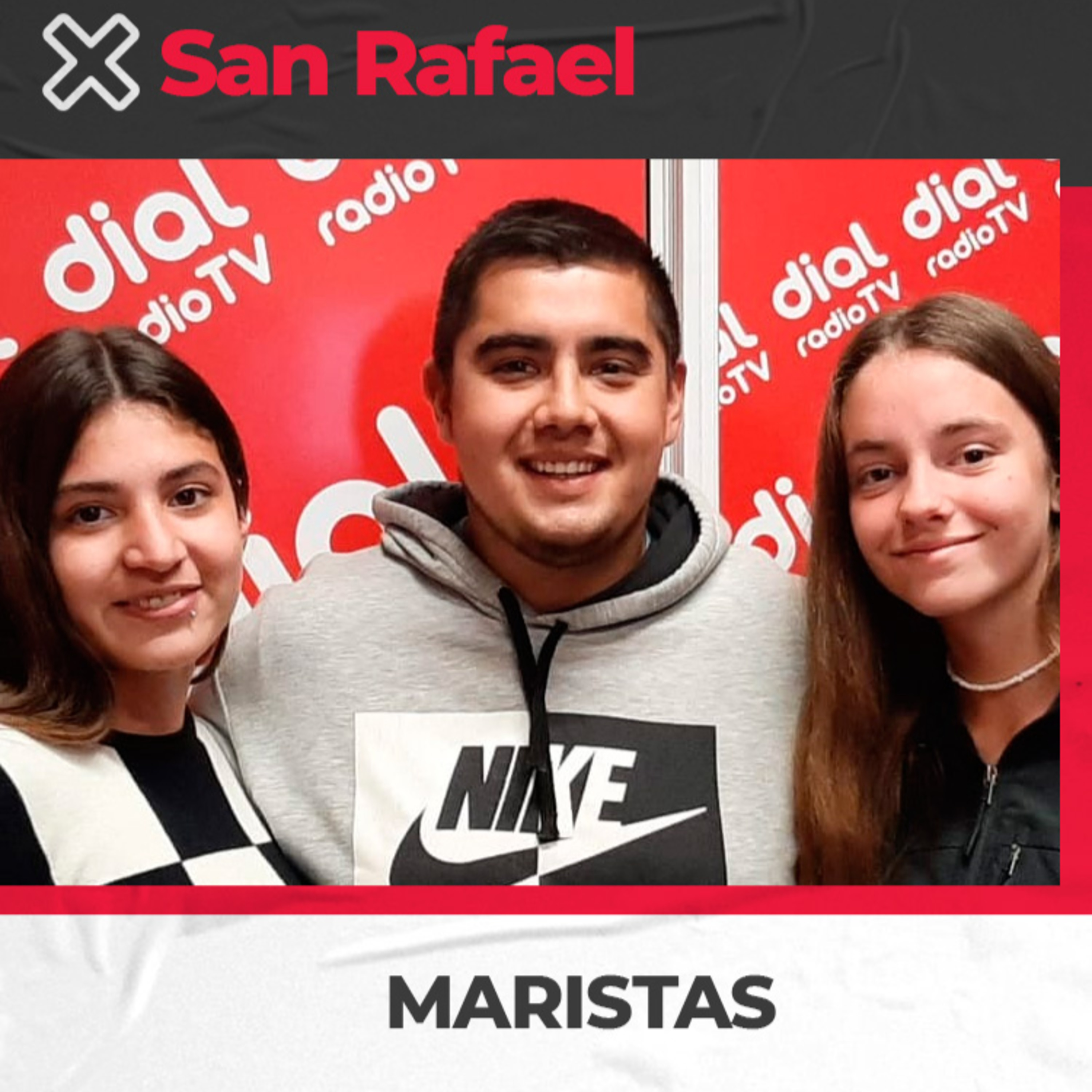 Ignacio Poblete (DT), Mia Riquelme, Candelaria Garavaglia (jugadoras) integrantes de sexta división de Maristas, campeones del Torneo Apertura sanrafaelino episode artwork