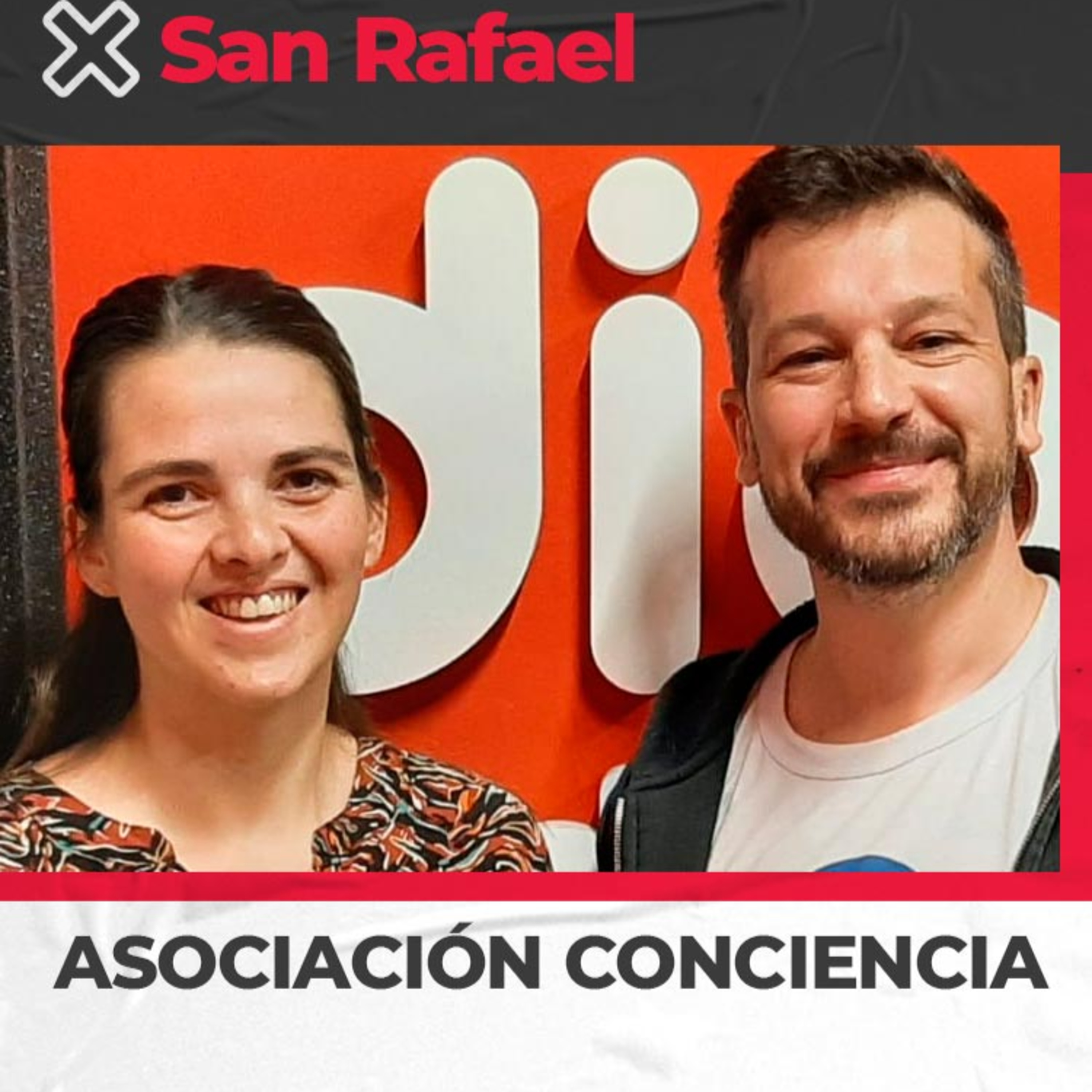 Mariana Uranga y Adrián Mosqueira, integrantes de la Asociación Conciencia. Están en San Rafael realizando diferentes Talleres episode artwork