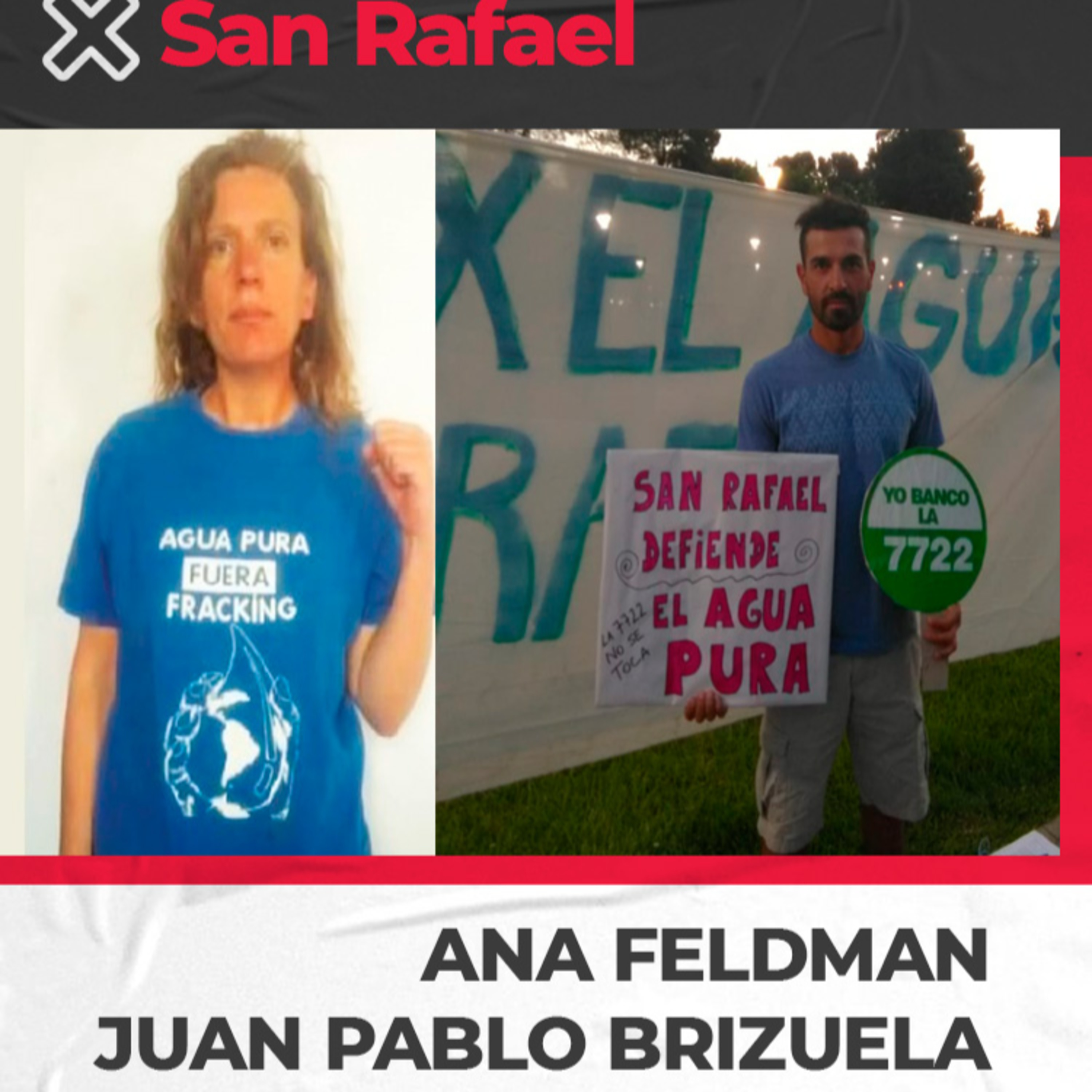 Ana Feldman y Juan Pablo Brizuela integrantes de la Asamblea por el Agua. Realizarán manifestación por el proyecto que presentó Ojeda para Malargüe episode artwork