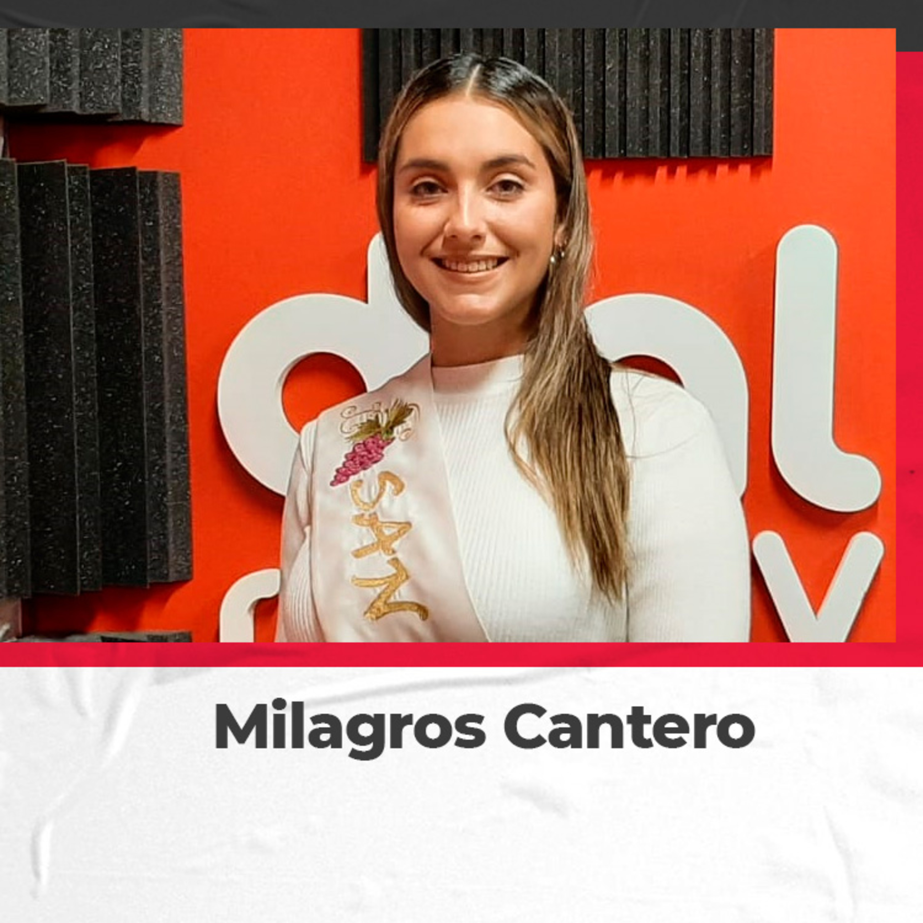 Milagros Cantero - Embajadora vendimial de San Rafael - Balance, invitación a charla "Te escucho y te acompaño" y fiesta vendimial en distrito #ElCerrito episode artwork