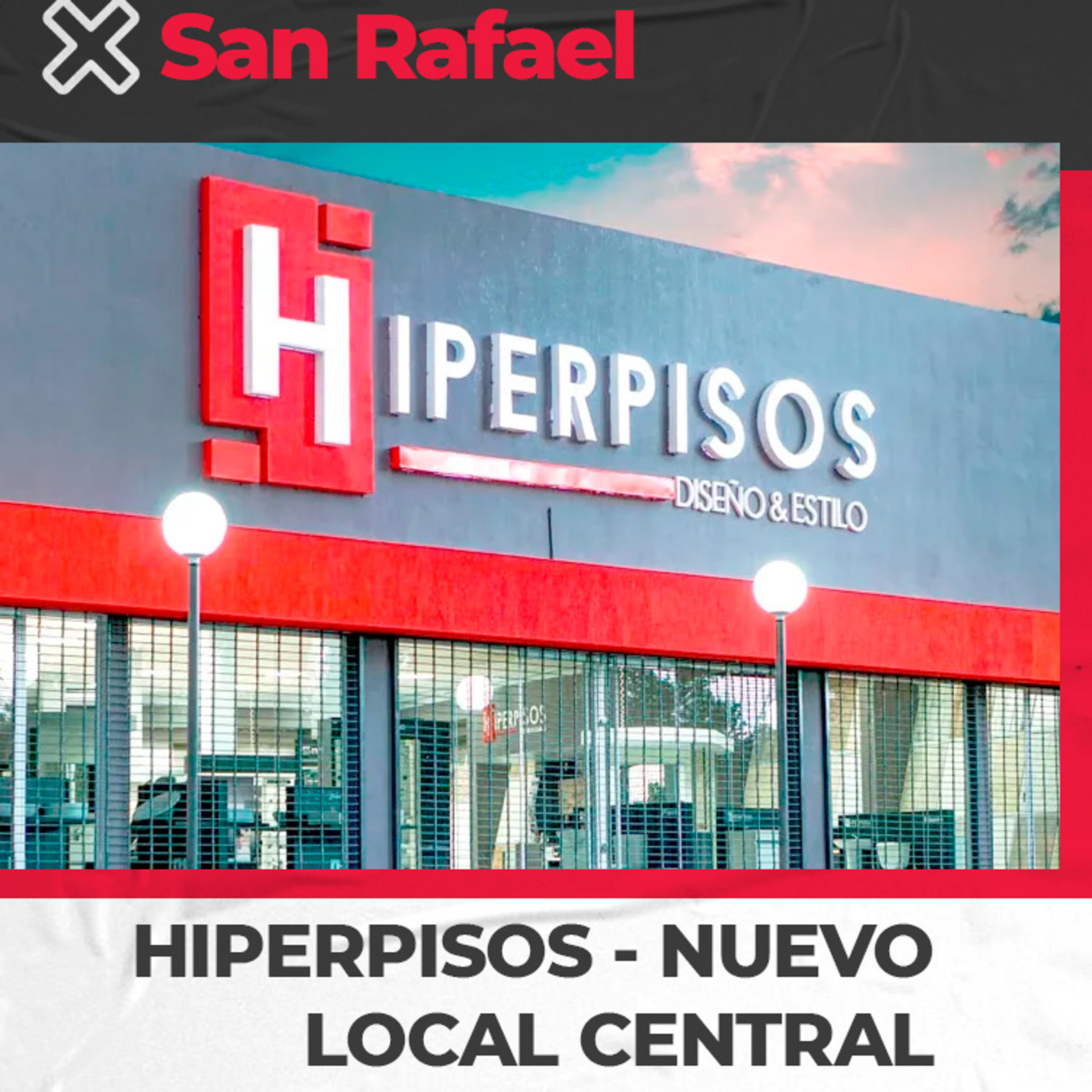 Gustavo Fuentes - Hiperpisos abrió su nueva casa central en Av. Los Sauces episode artwork