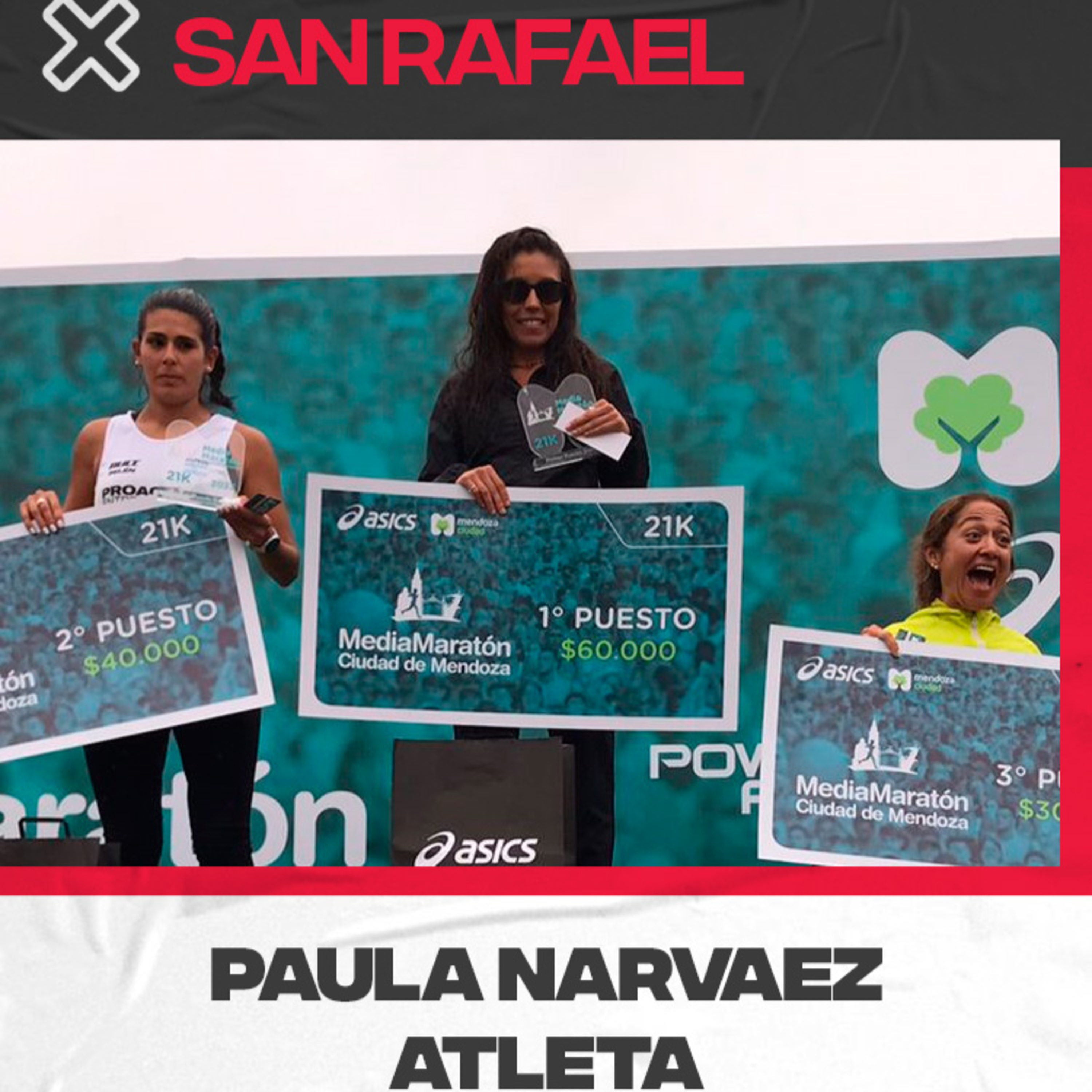 Paula Narváez, atleta de San Rafael, ganó los 21K DE la Media Maratón Ciudad de Mendoza episode artwork