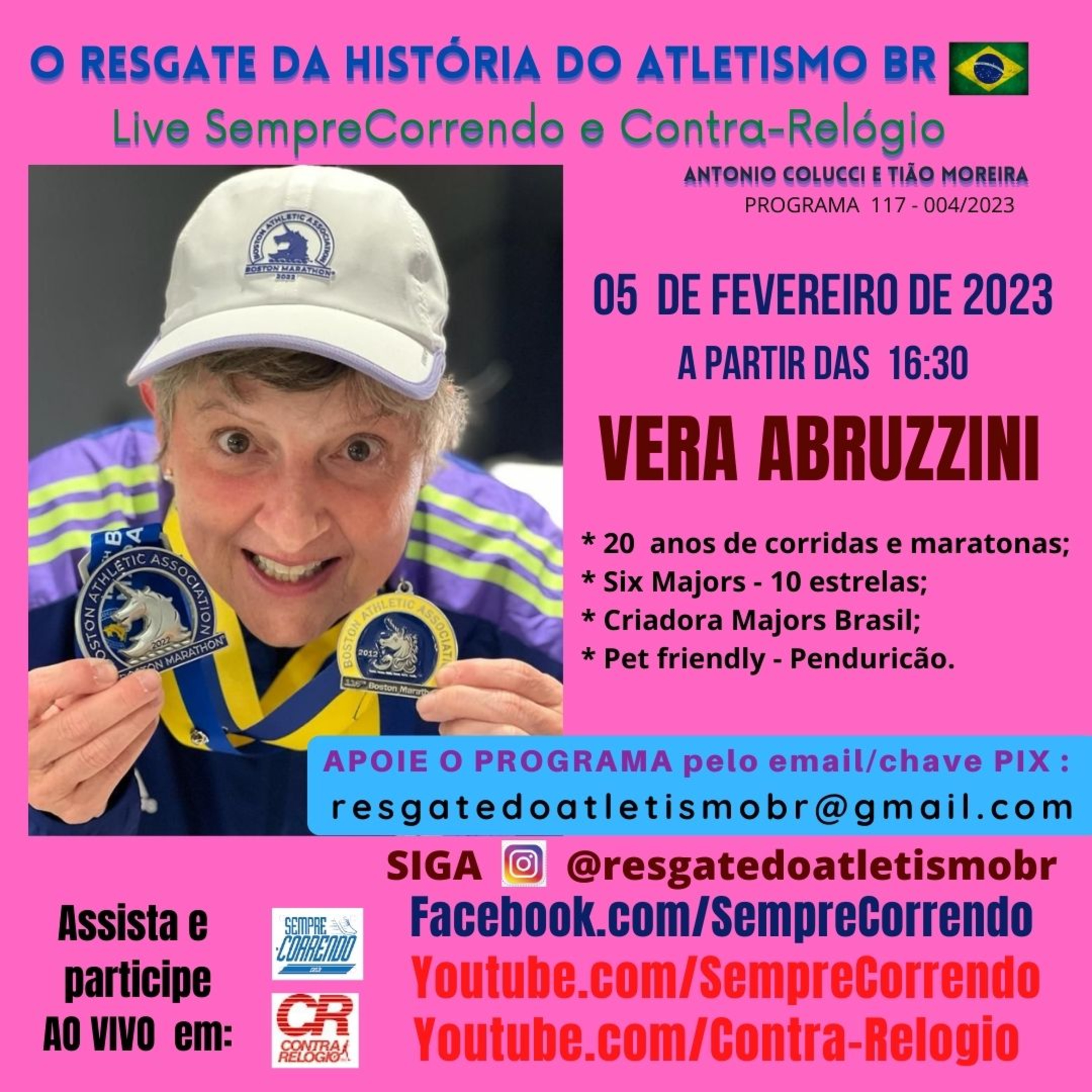 O Resgate da História do Atletismo Brasileiro - Lives Sempre Correndo