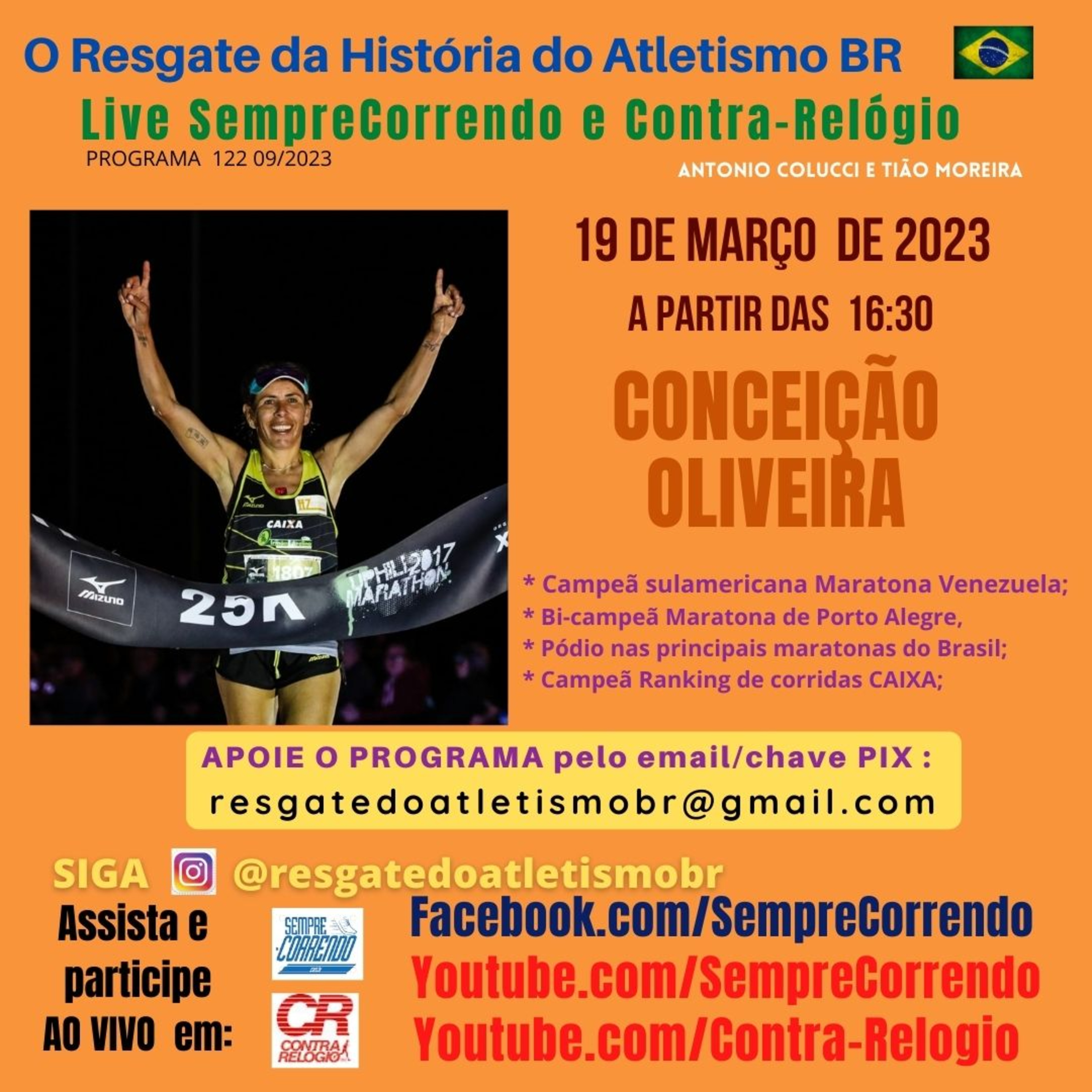 O Resgate da História do Atletismo Brasileiro - Lives Sempre Correndo