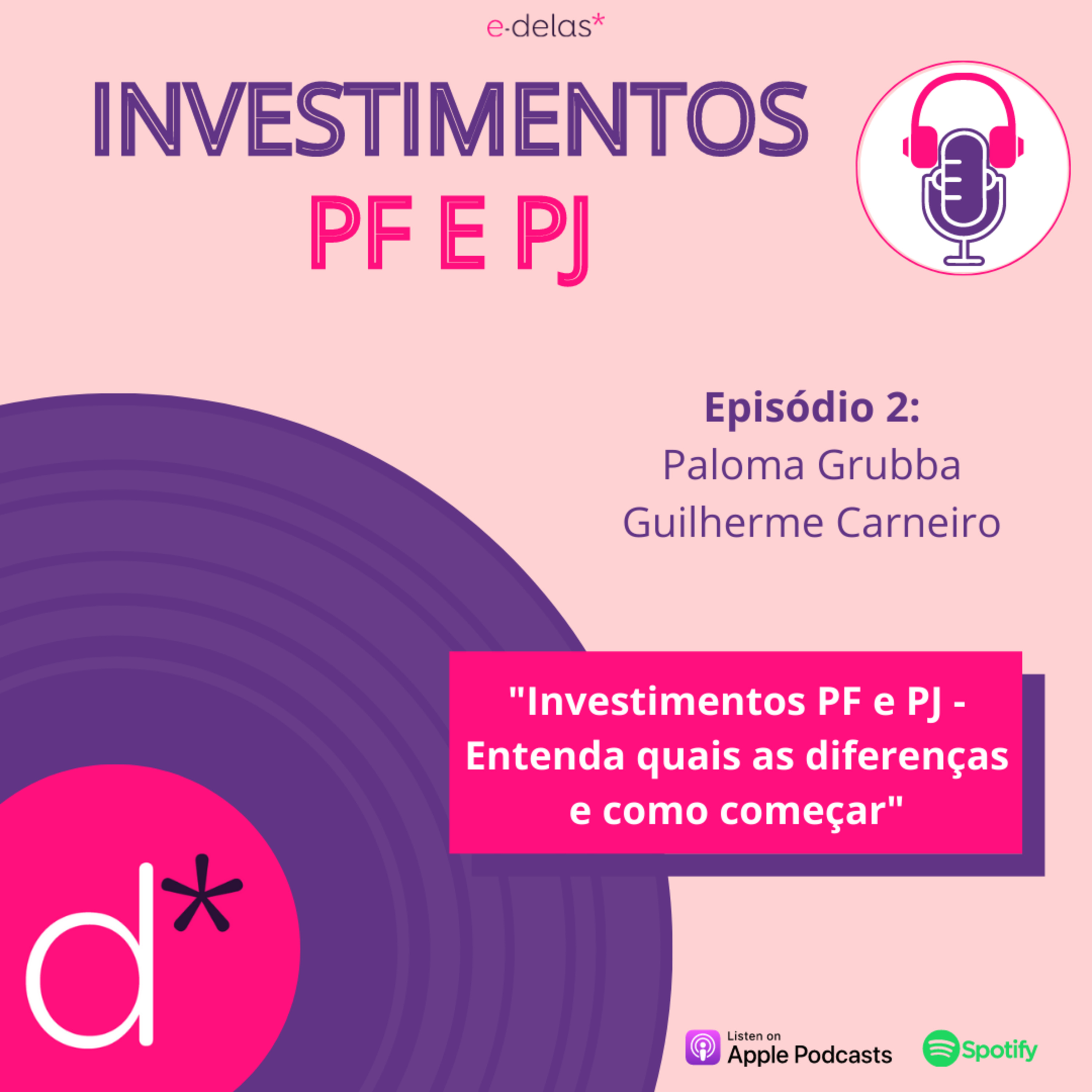 #2 Investimentos PF e PJ - Entenda quais as diferenças e como começar episode artwork