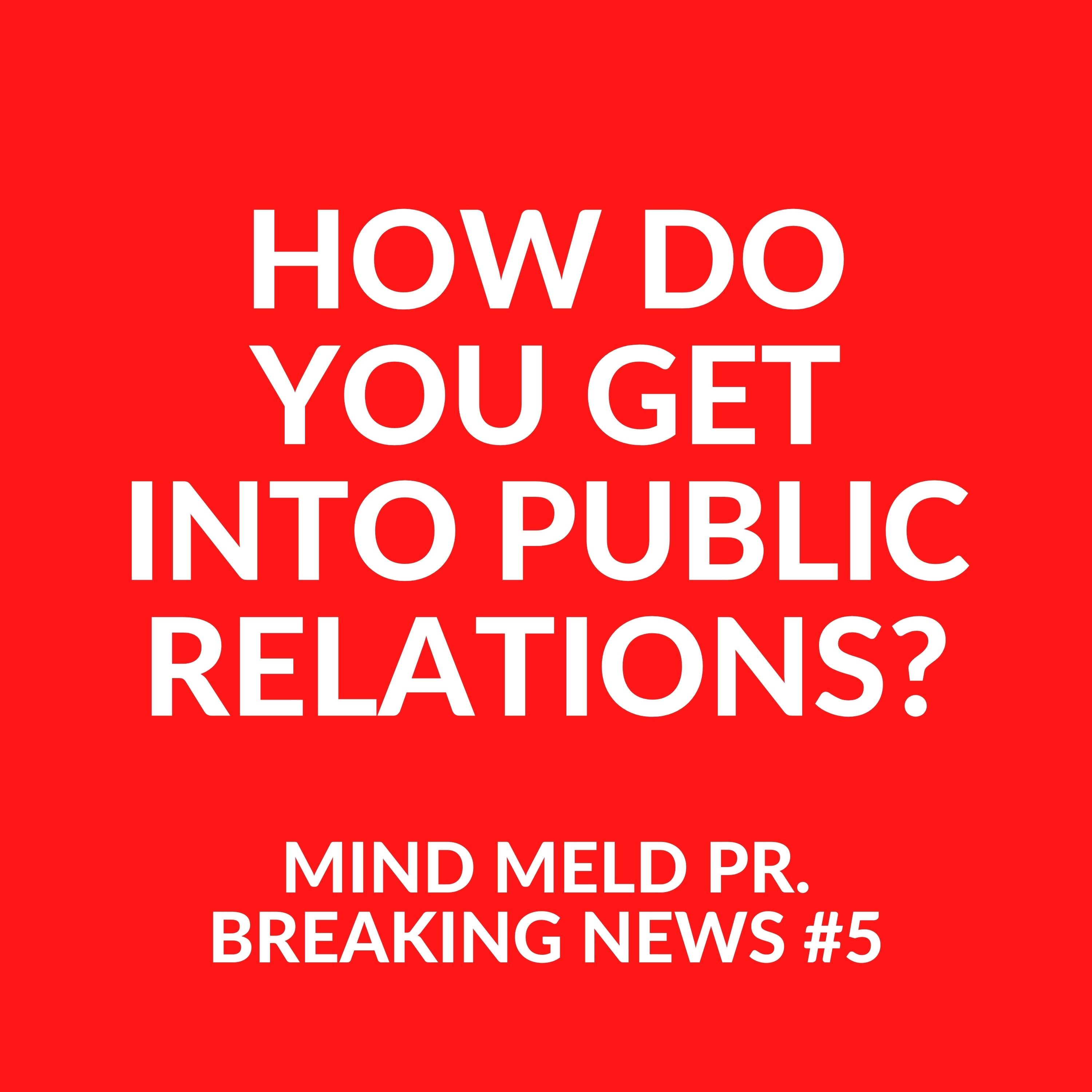 Mind Meld PR Breaking News
