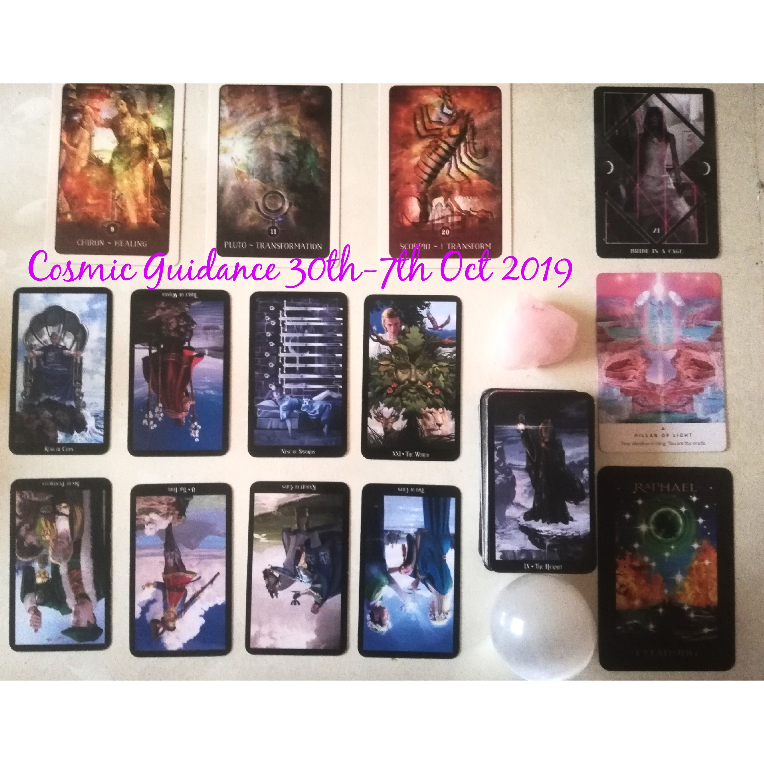 Cosmic Guidance 30th-7th Oct 2019