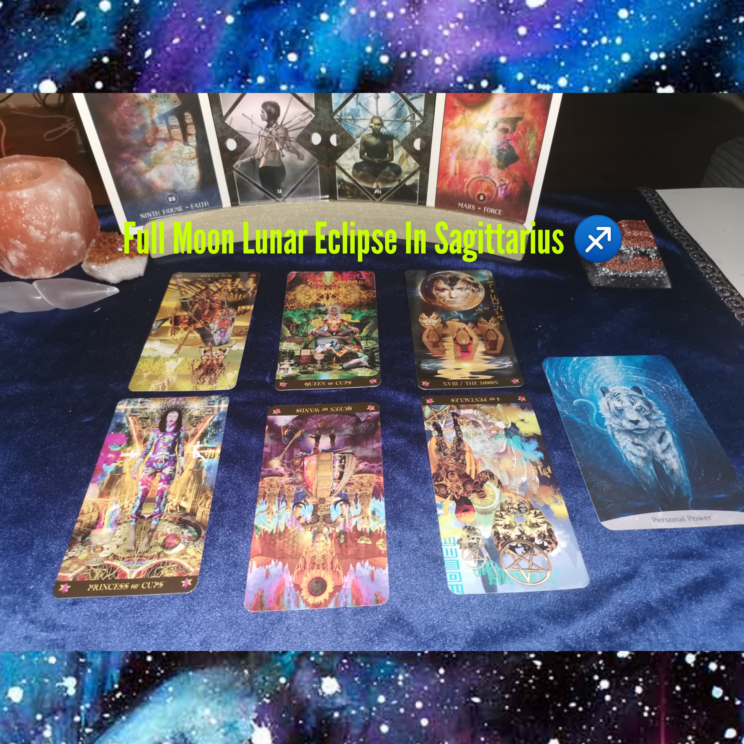 Full Moon Lunar Eclipse In Sagittarius ♐ & Cosmic Guidance 1st - 8th June 2020  episode artwork