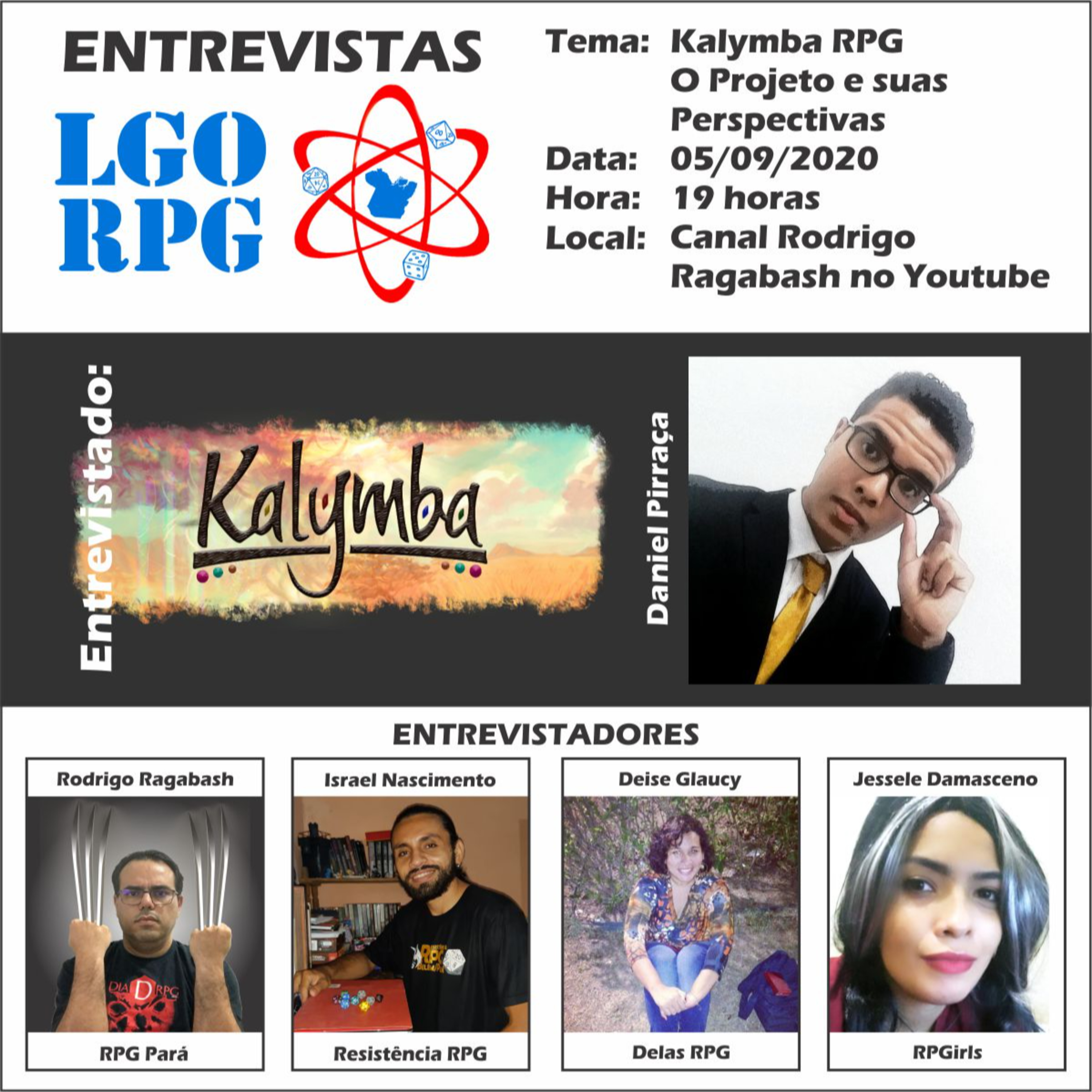Entrevistas LGORPG: Kalymba RPG, O Projeto e Suas Perspectivas episode artwork