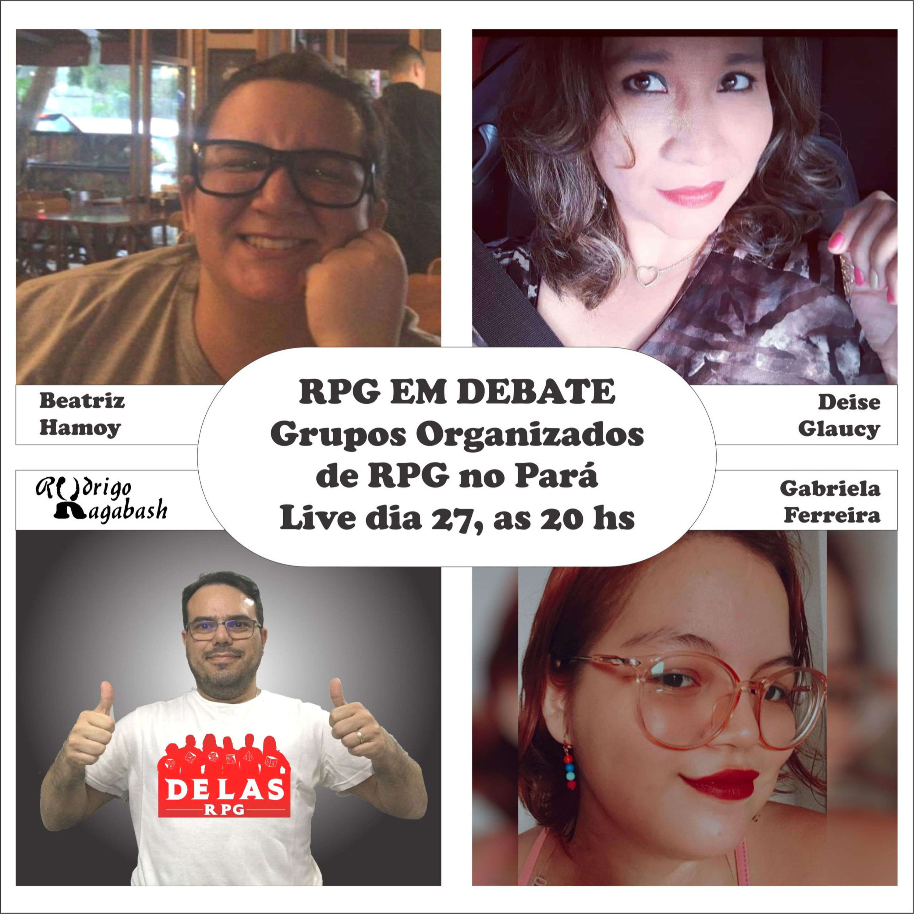 RPG em Debate: Grupos Organizados de RPG no Pará: Delas RPG episode artwork