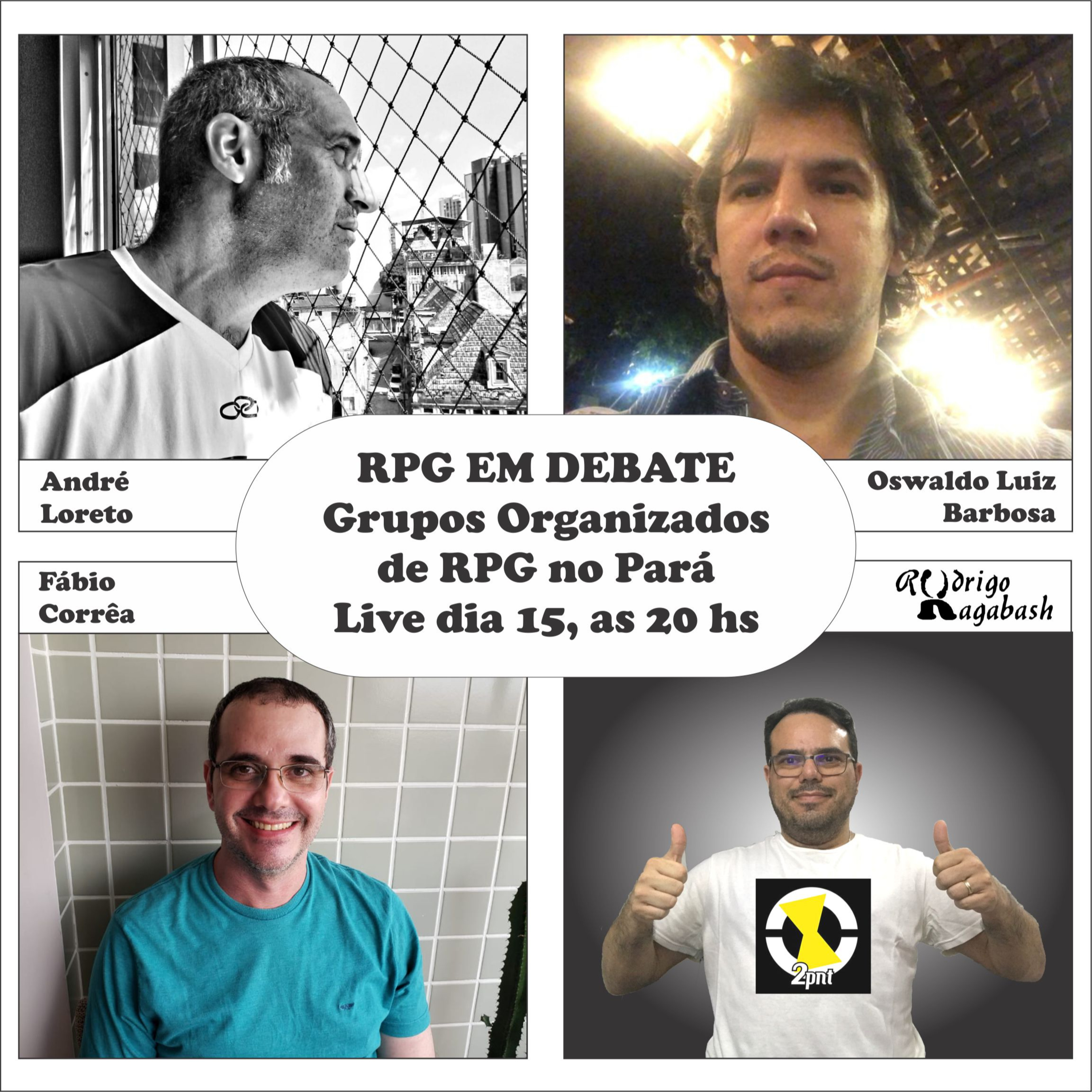 RPG em Debate: Grupos Organizados de RPG no Pará: Dois Perdidos no Tempo episode artwork
