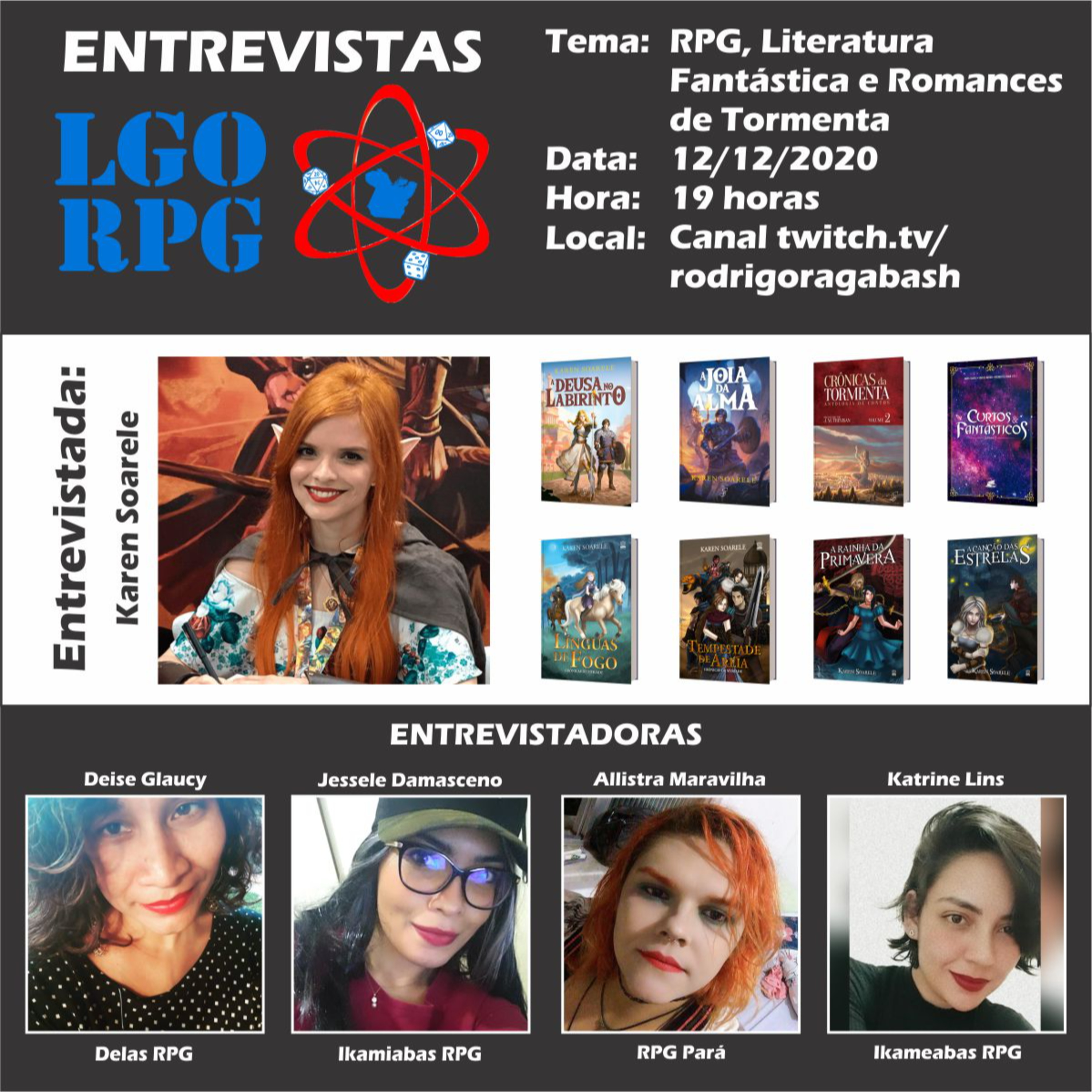 Entrevistas LGORPG: Karen Soarele episode artwork