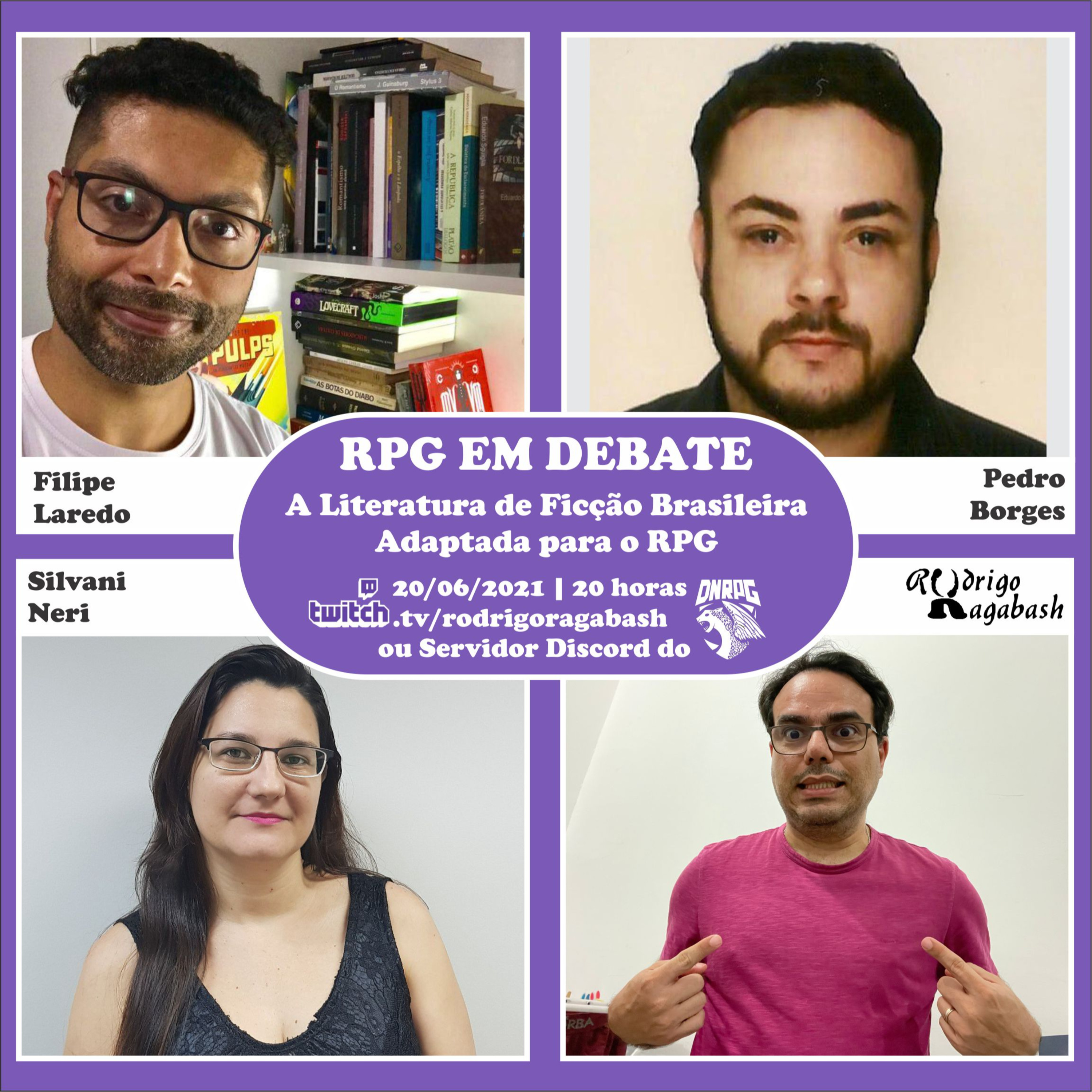 RPG em Debate: A Literatura de Ficção Brasileira Adaptada para o RPG episode artwork