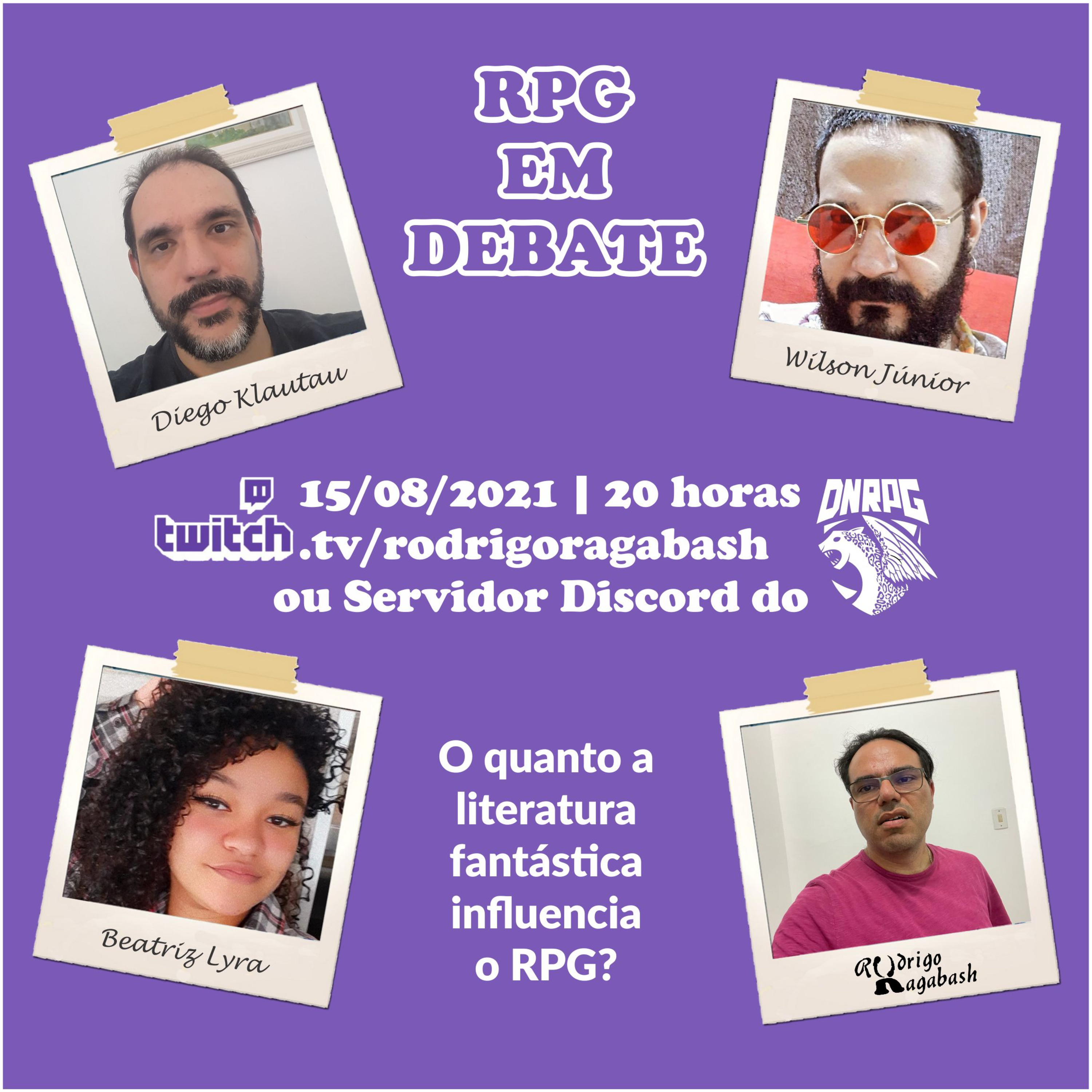 RPG em Debate: O quanto a literatura fantástica influencia o RPG? episode artwork
