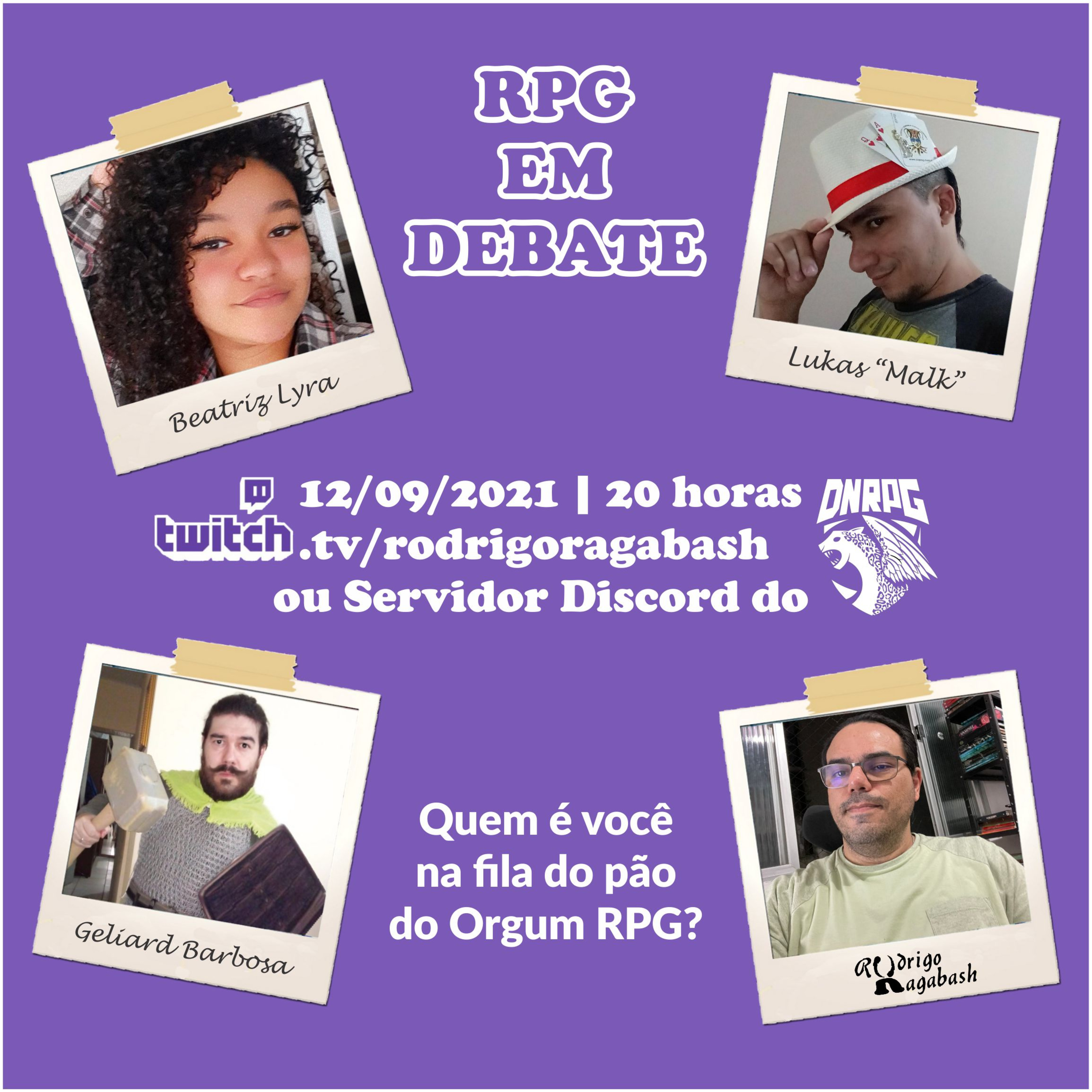 RPG em Debate: Quem é você na fila do pão do Orgum RPG? episode artwork