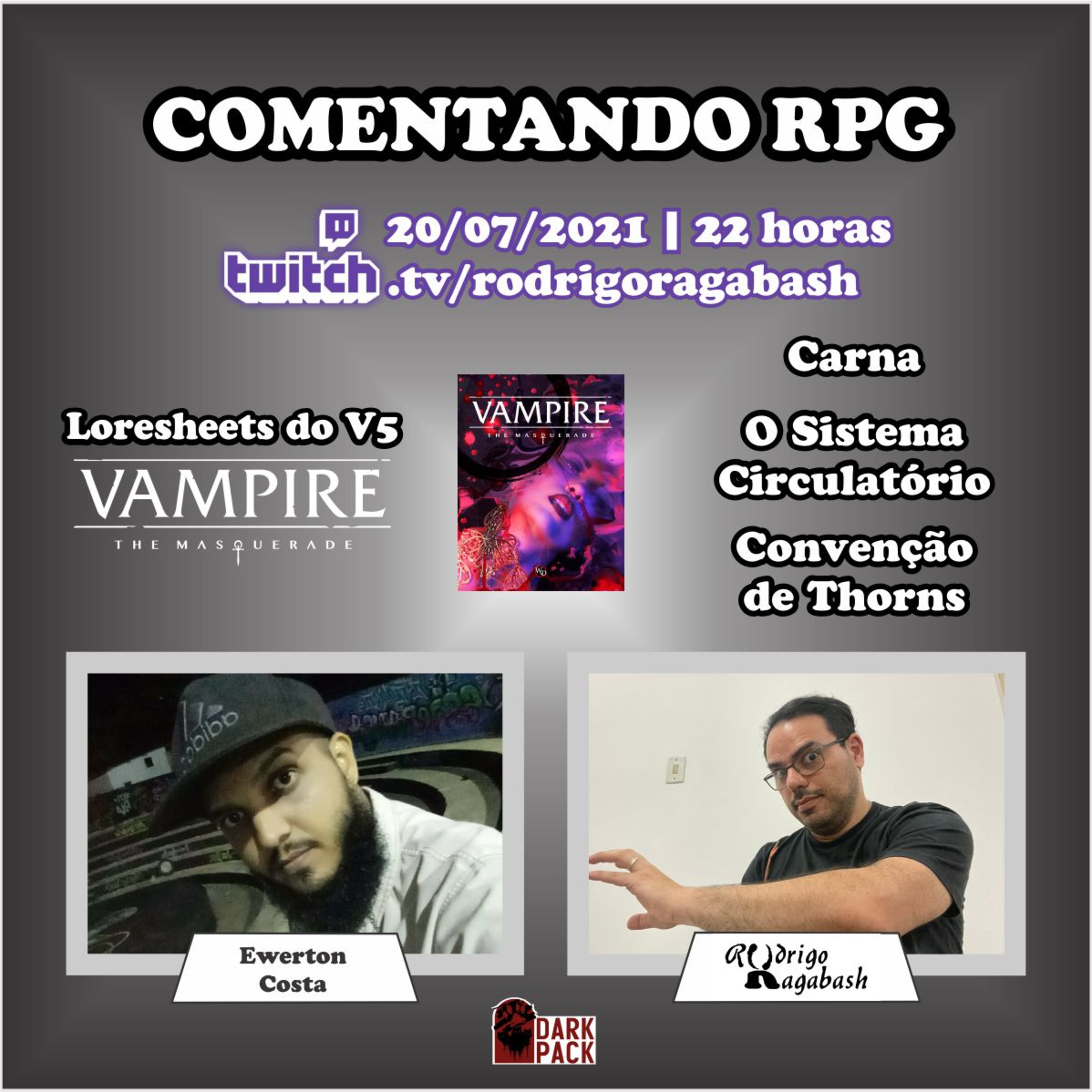 Loresheets do V5 #2: Carna, O Sistema Circulatório e Convenção de Thorns episode artwork