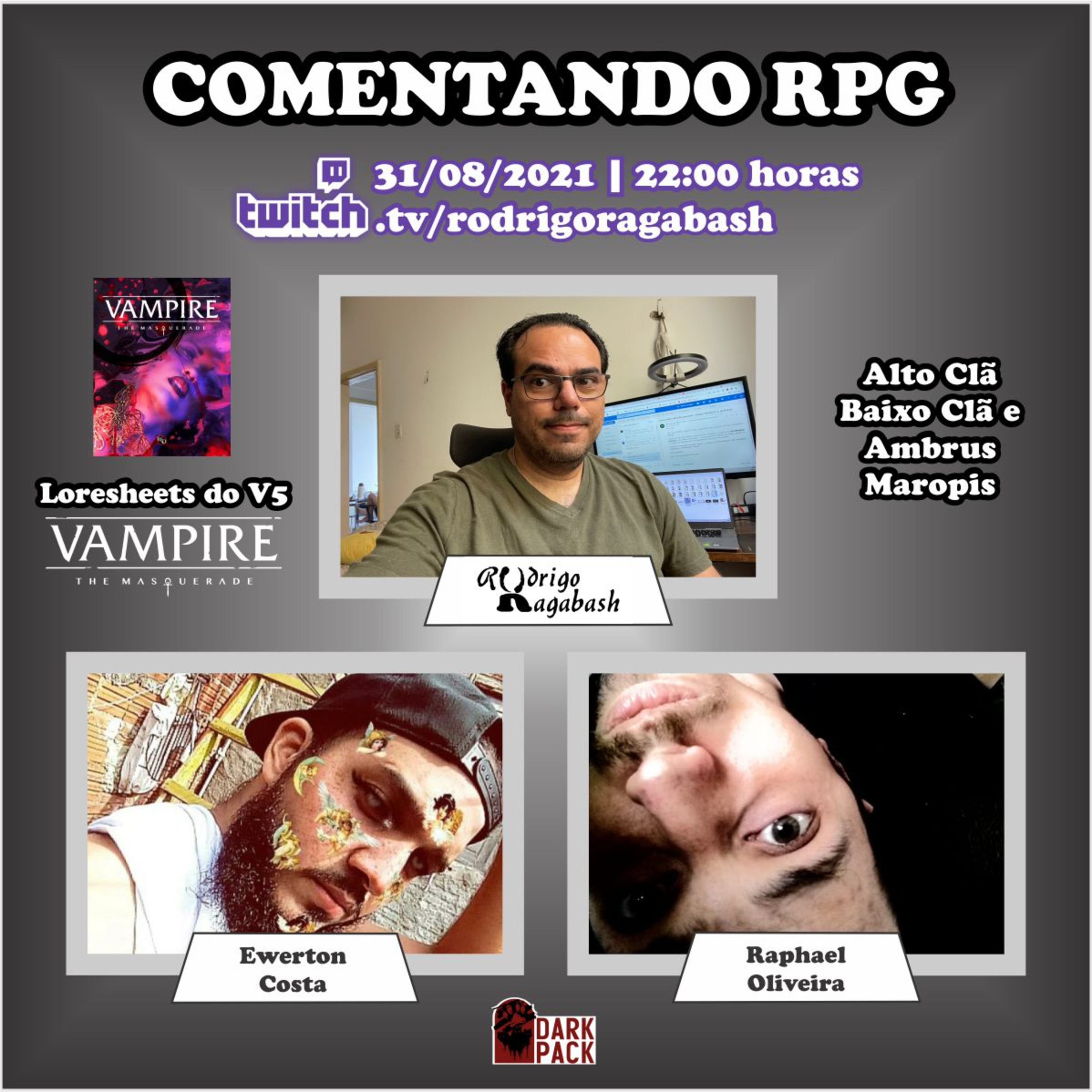 Loresheets do V5 #7: Alto Clã, Baixo Clã e Ambrus Maropis episode artwork