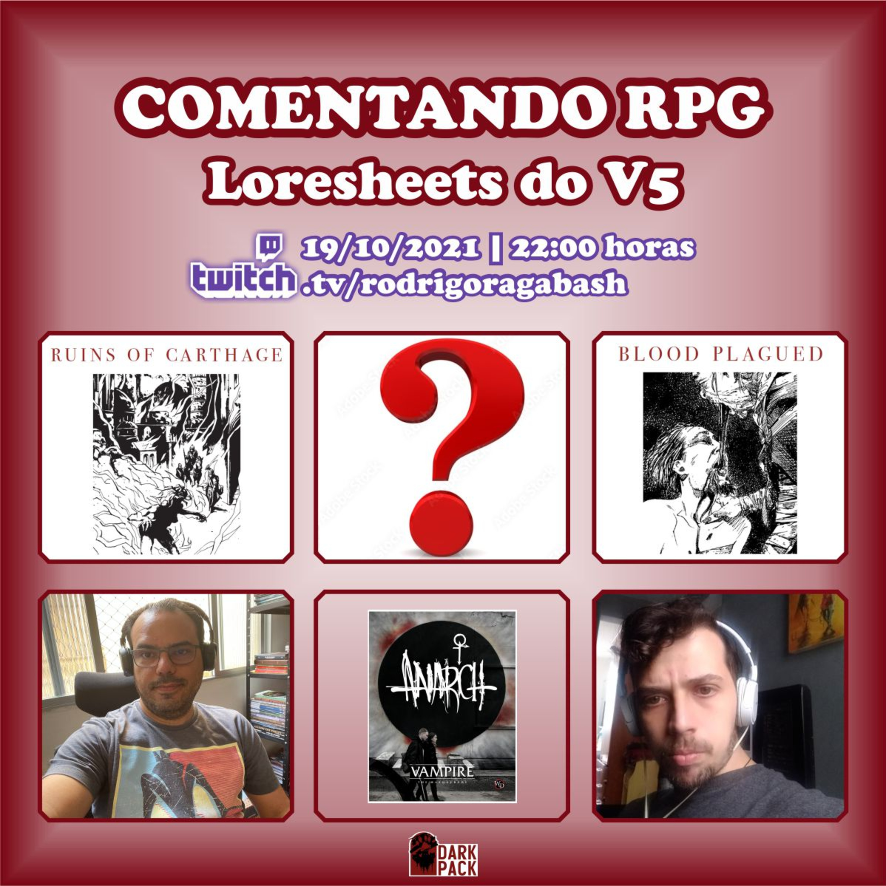 Loresheets do V5 #12: Ruínas de Cartago e Sangue Infectado episode artwork