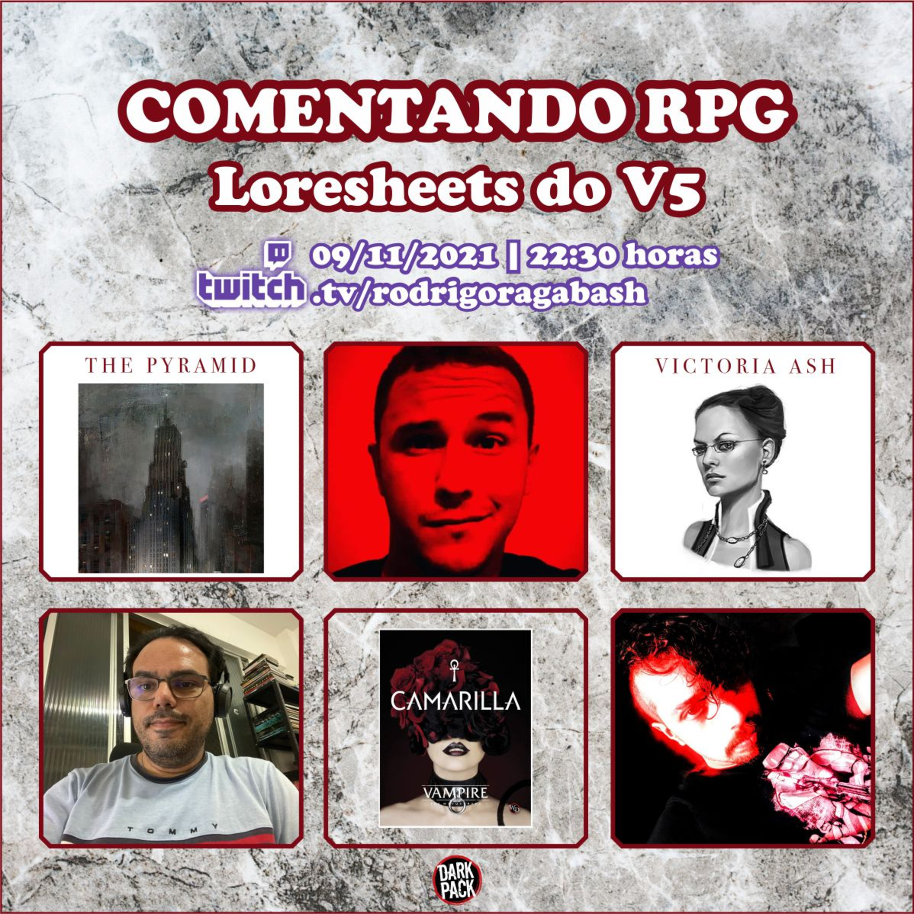 Loresheets do V5 #15: A Pirâmide e Victoria Ash episode artwork