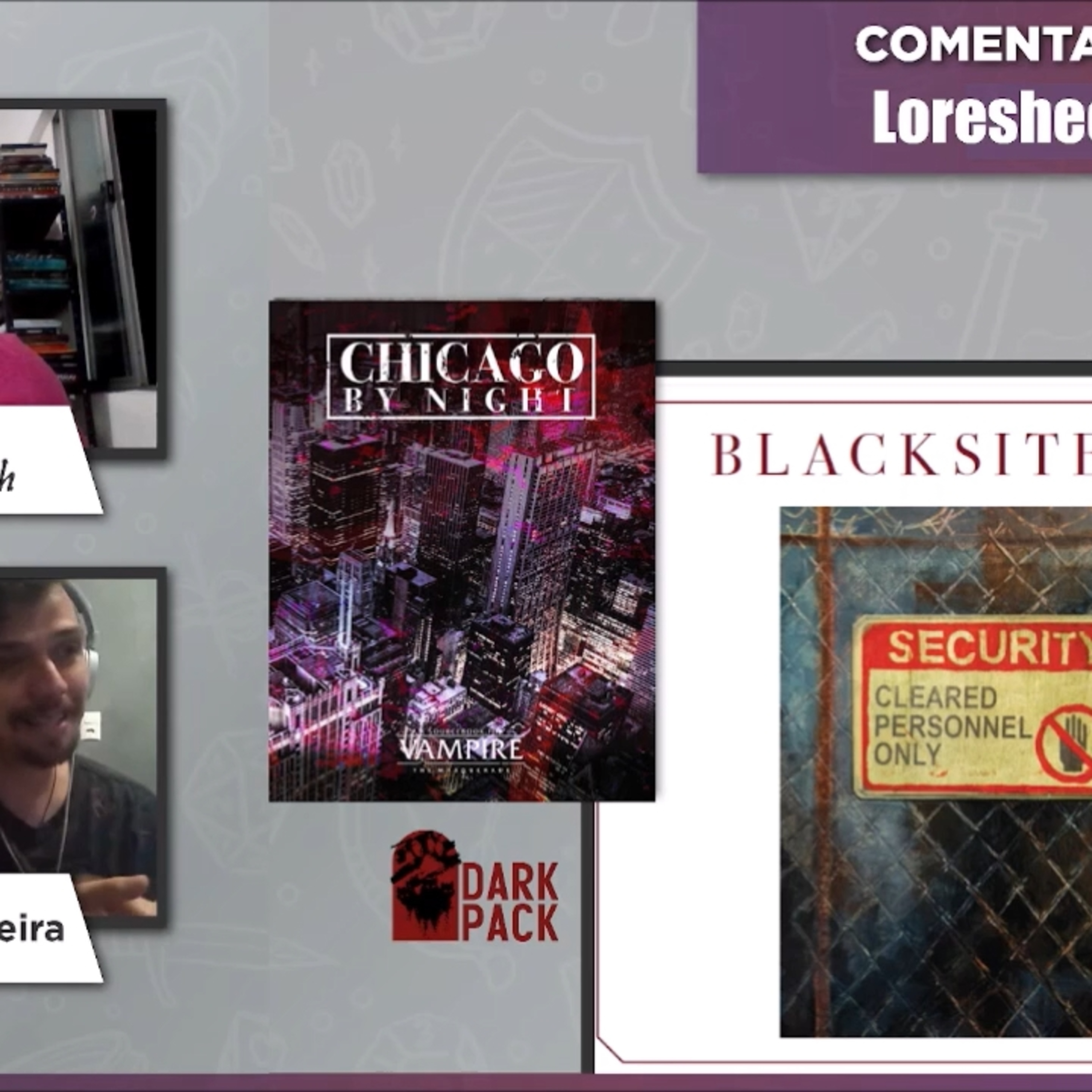 Loresheets do V5 #17: Esconderijo Clandestino 24 e A Blue Velvet episode artwork