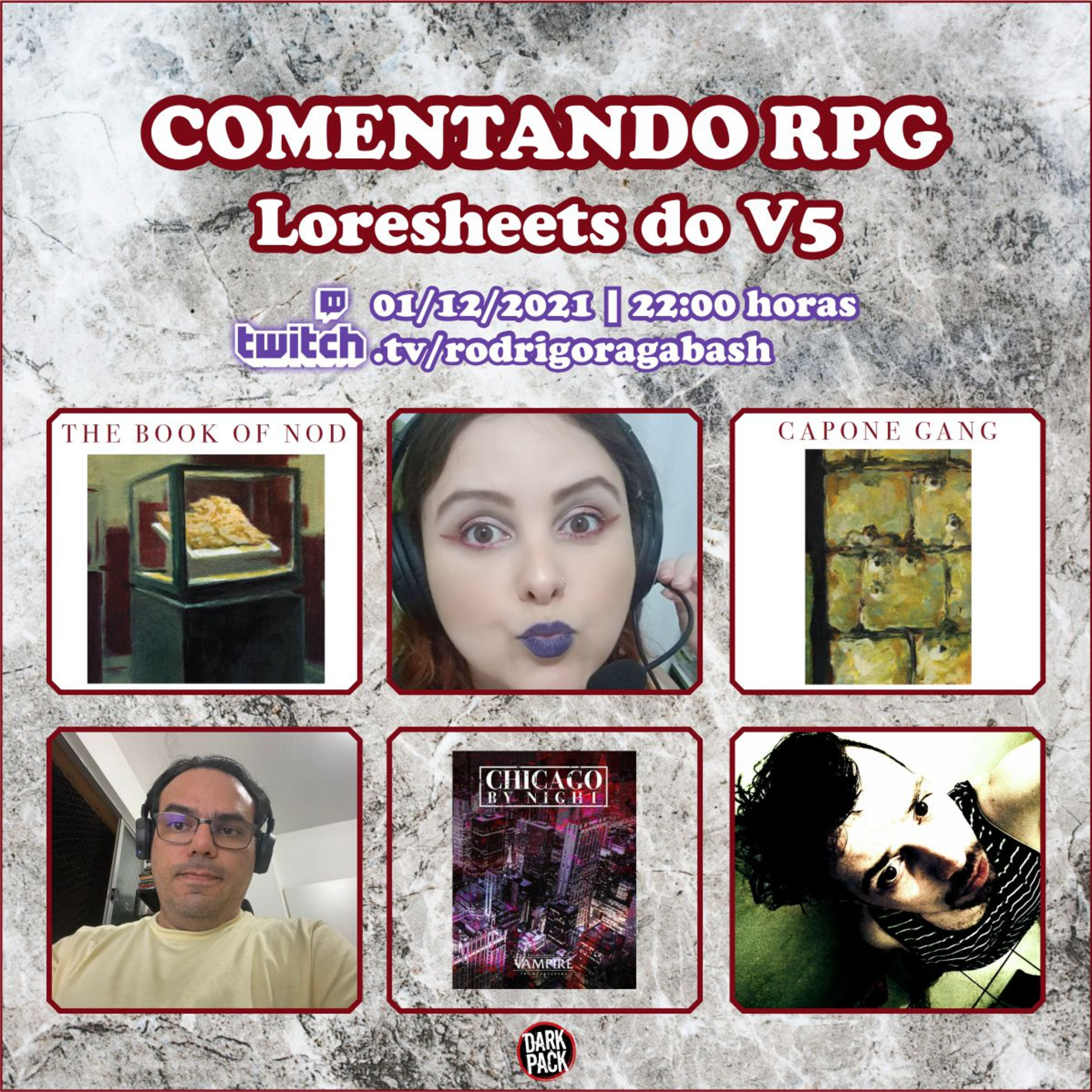 Loresheets do V5 #18: O Livro de Nod e Gangue Capone episode artwork
