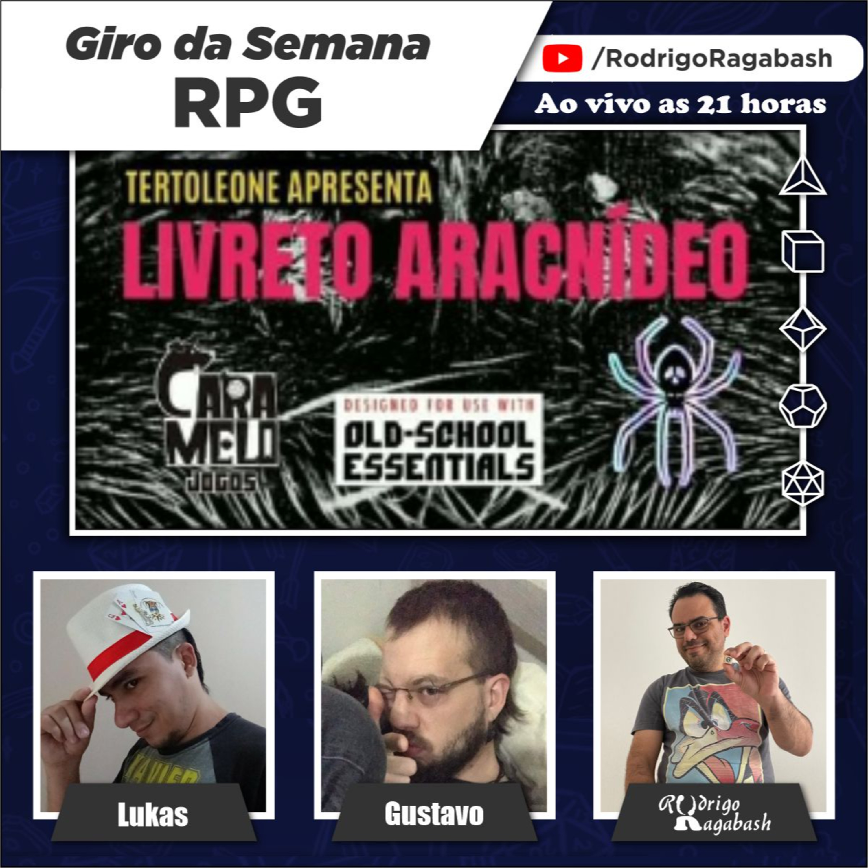 Giro da Semana RPG | Campanha de Financiamento do Livreto Aracnídeo episode artwork