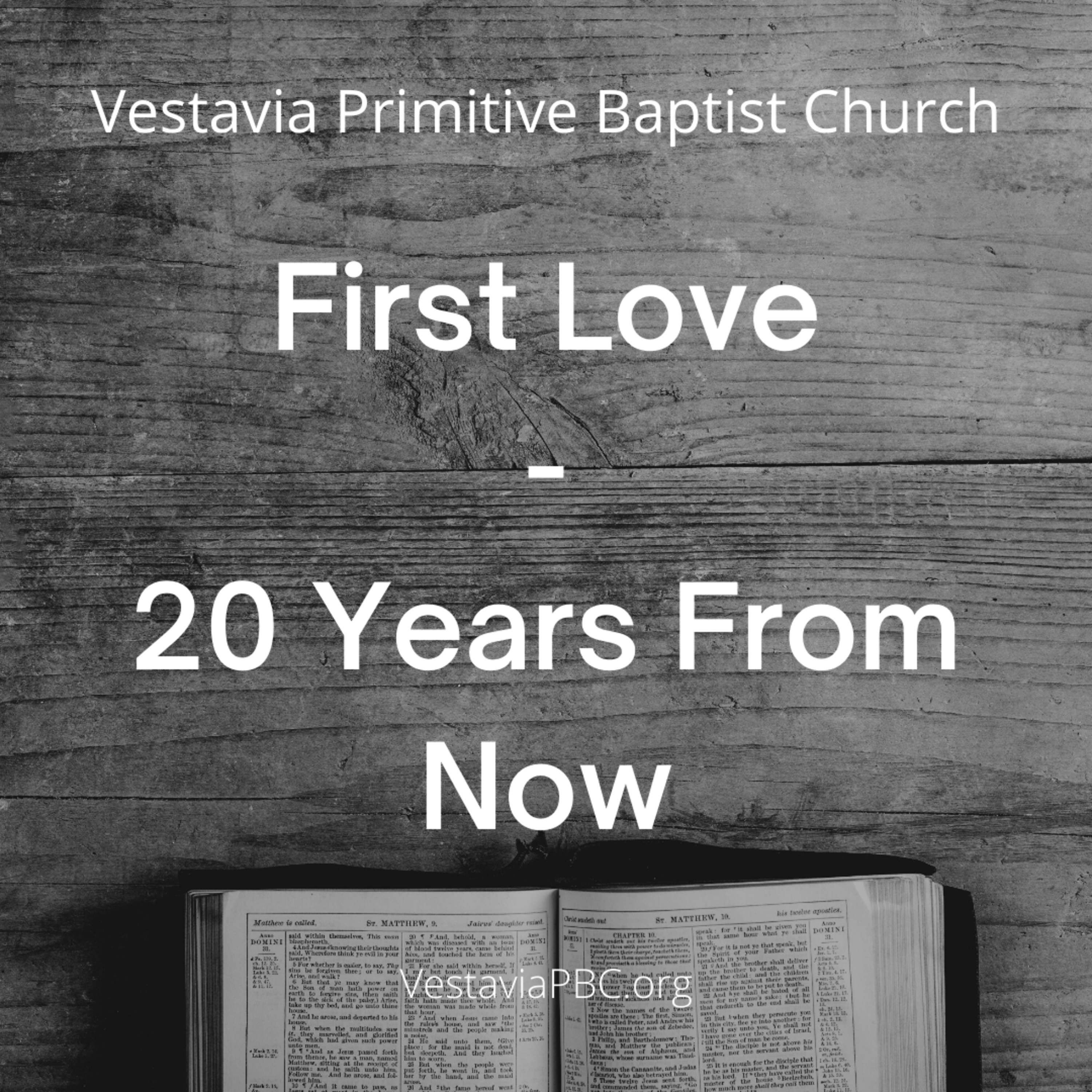 First Love - 20 Years From Now (Josh Coker) - 2.13.2022 episode artwork