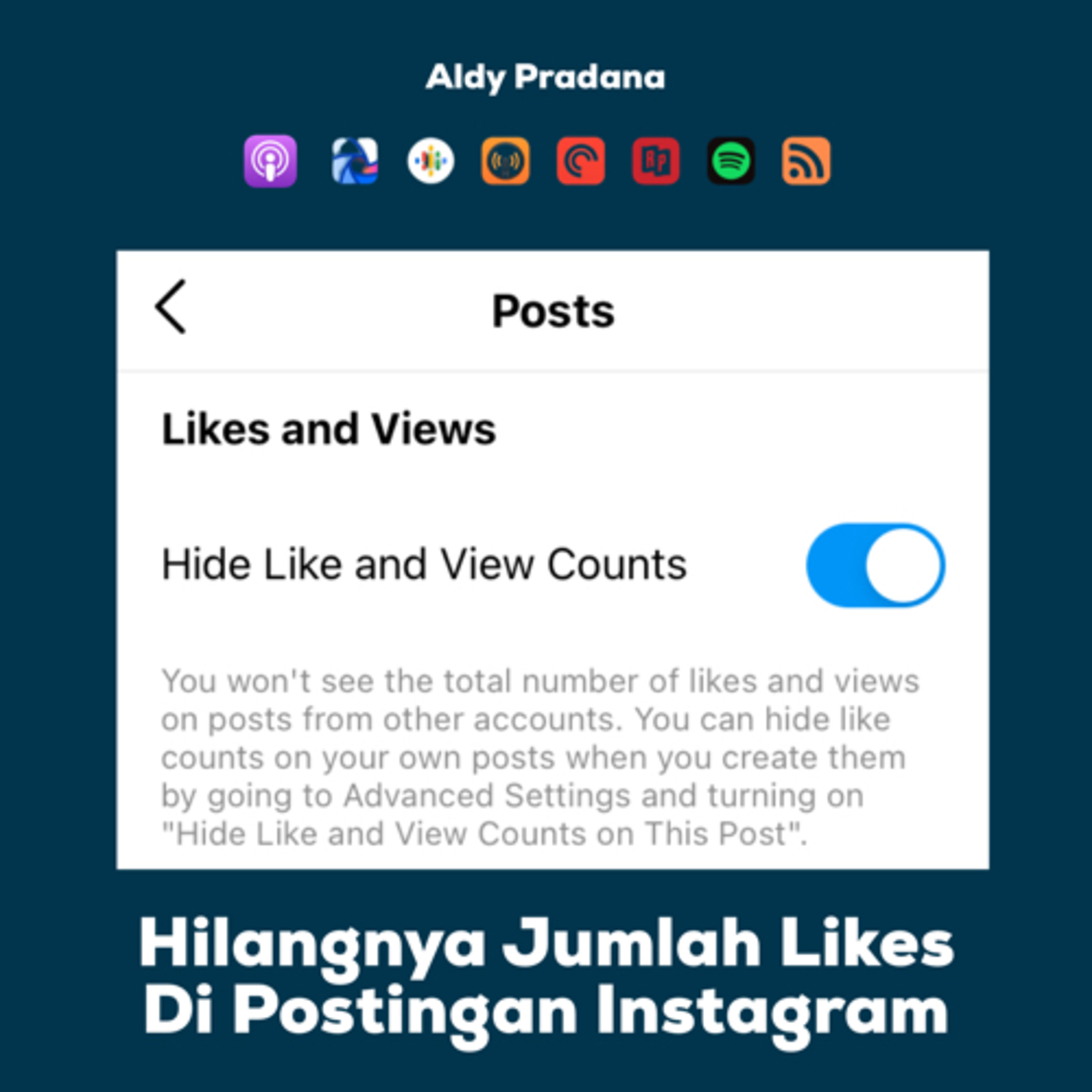 Podcast Aldy Pradana