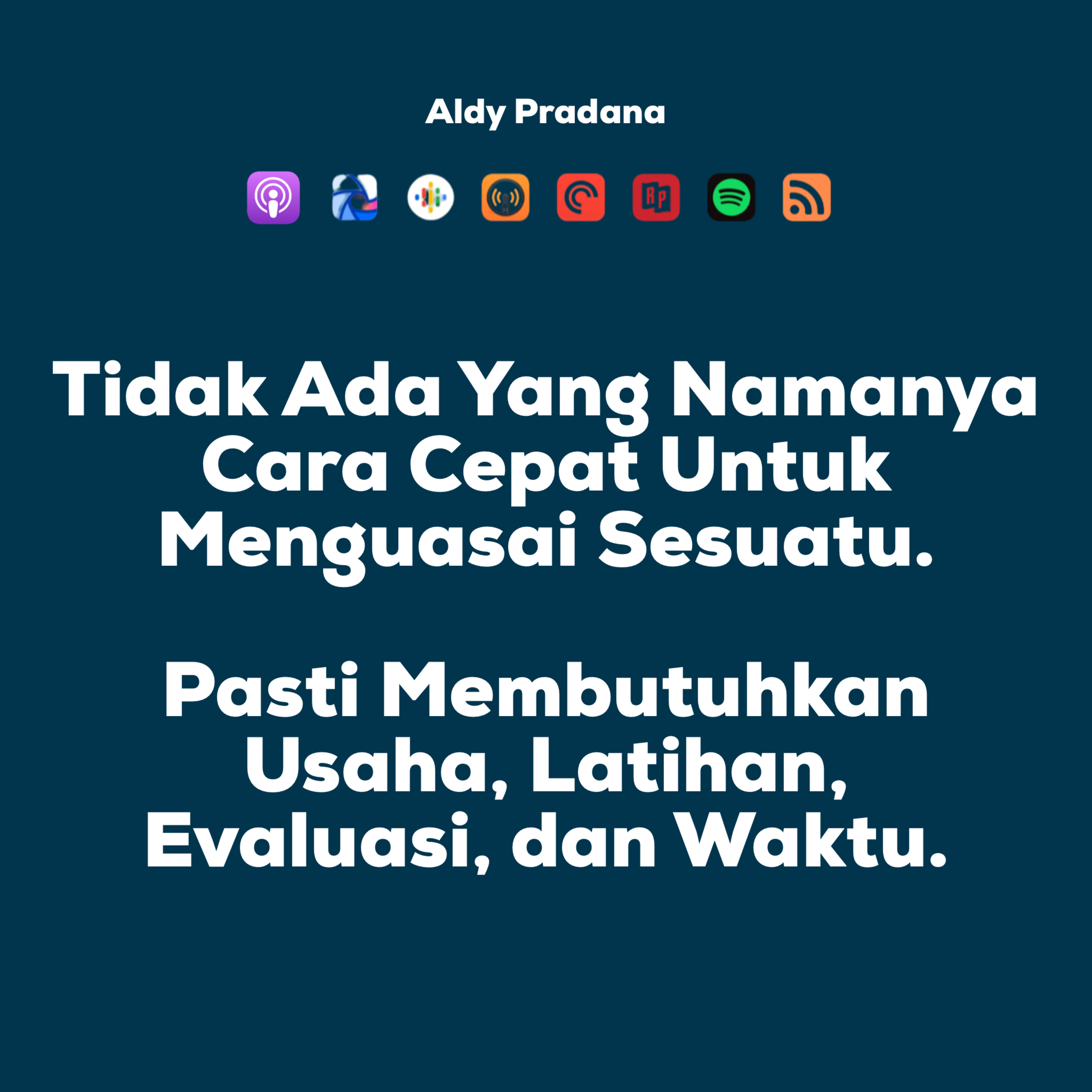 Podcast Aldy Pradana