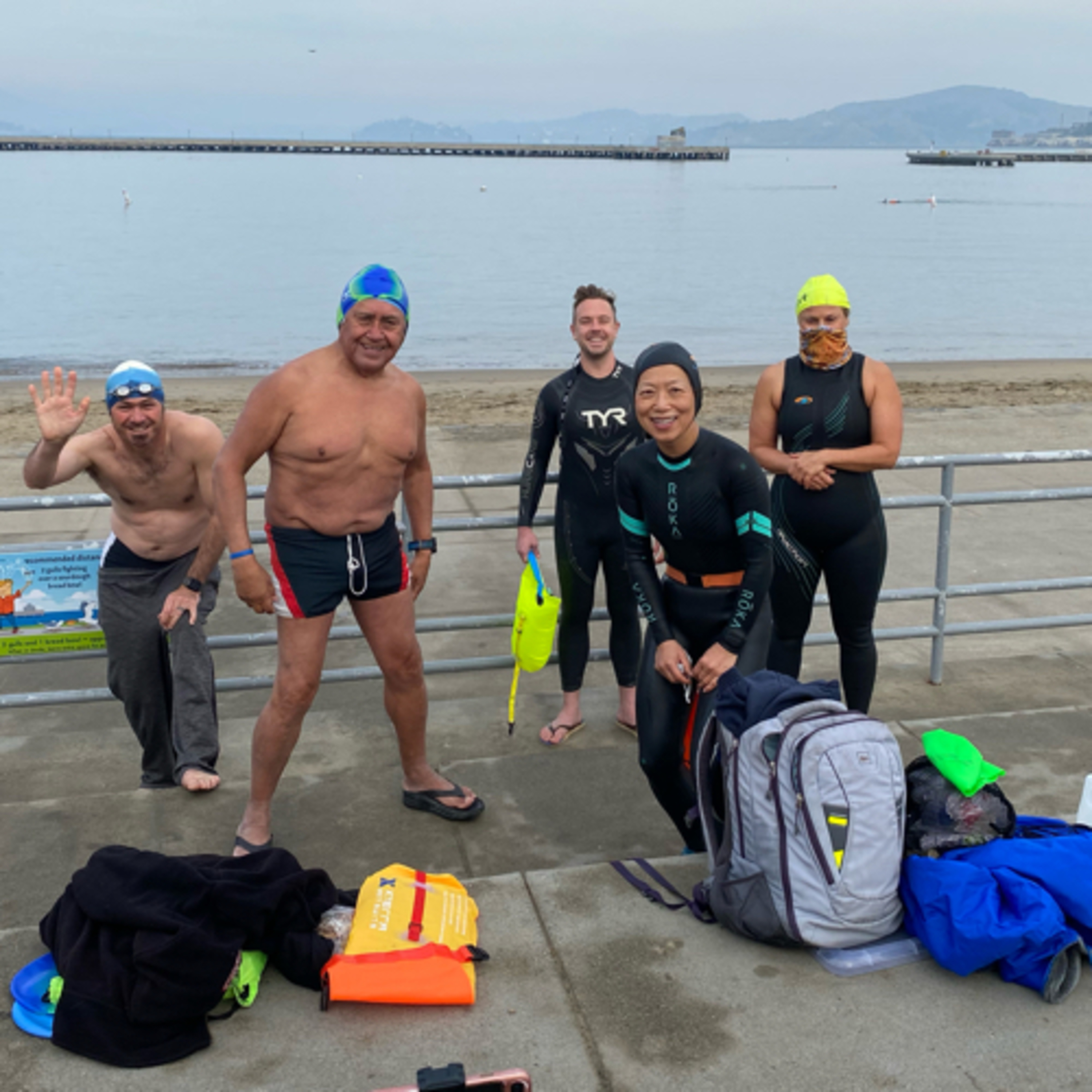 Swimming the Cold with a tune