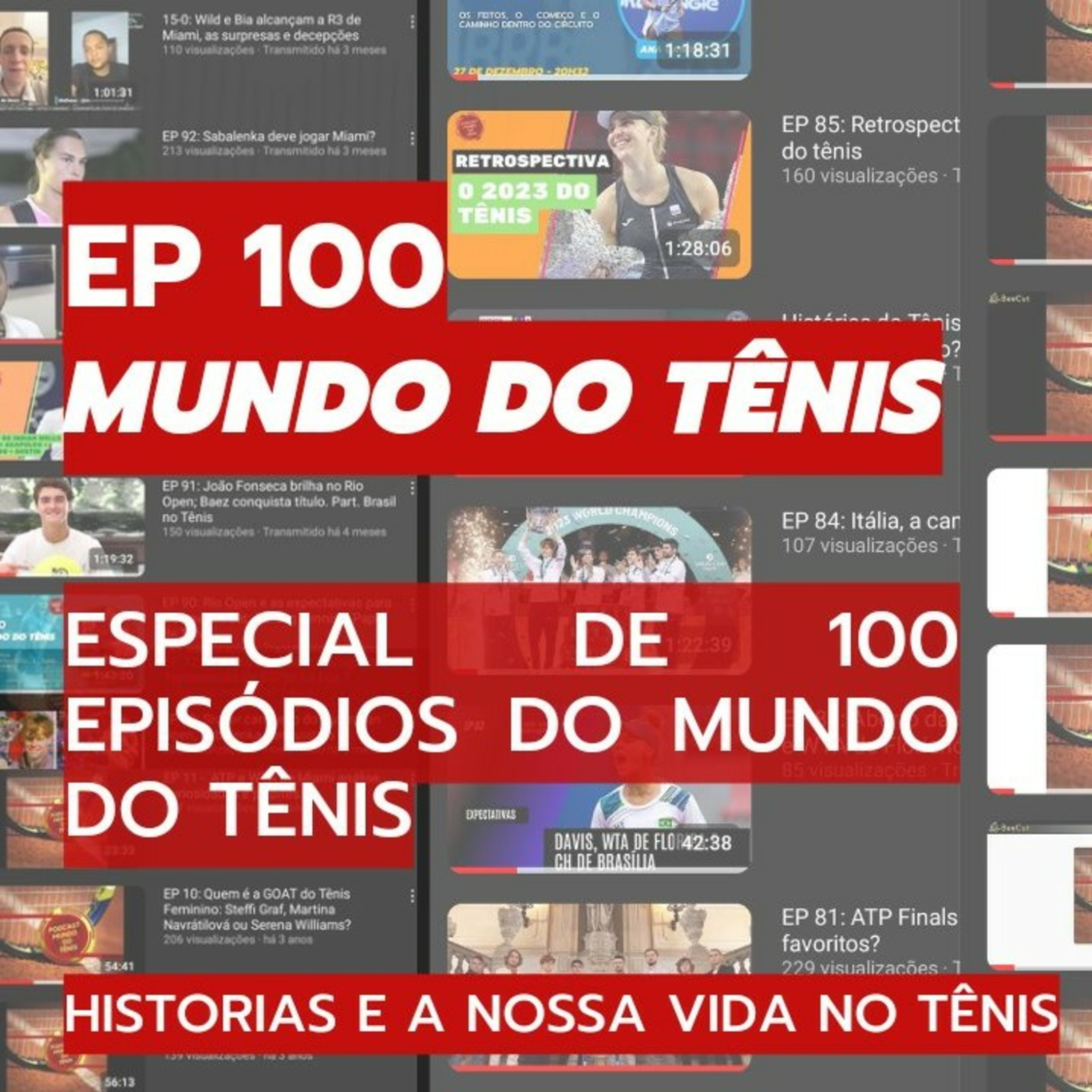 EP 100: O Nosso amor ao Tenis episode artwork