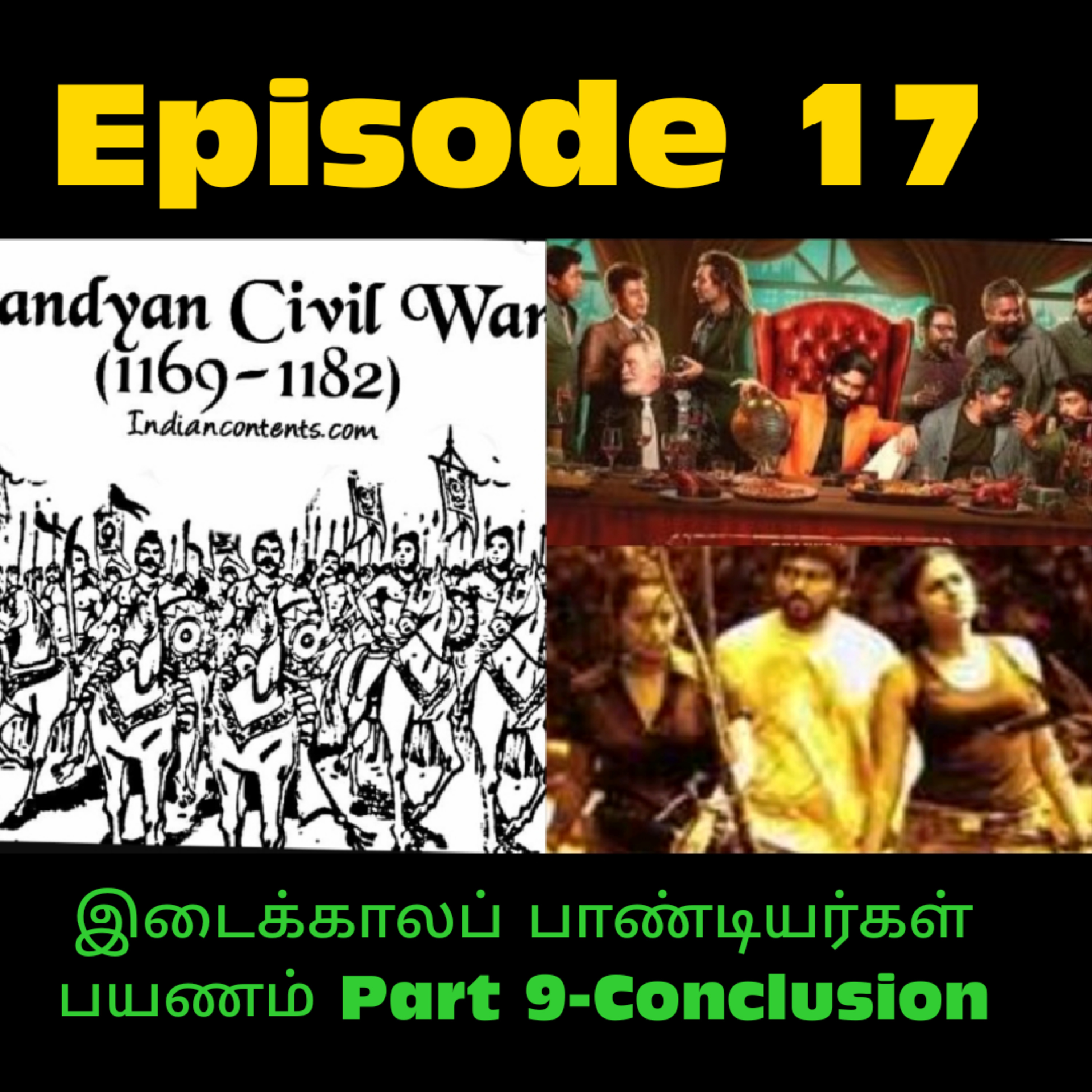 Pandaya Civil war conclusion and Mediaeval Pandaya period coming to the end and how the it ends.