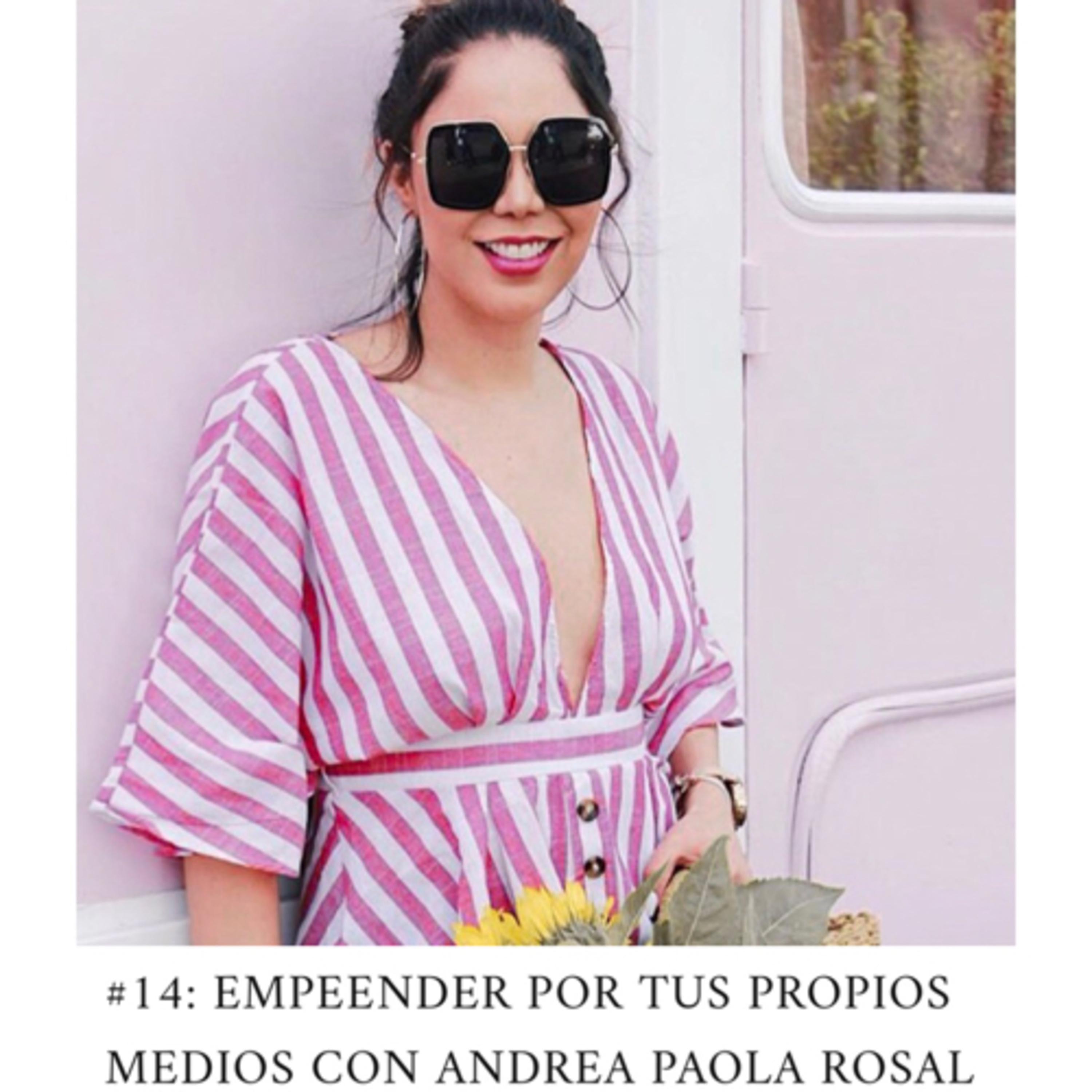 #14: EMPRENDER POR TUS PROPIOS MEDIOS CON ANDREA PAOLA ROSAL episode artwork