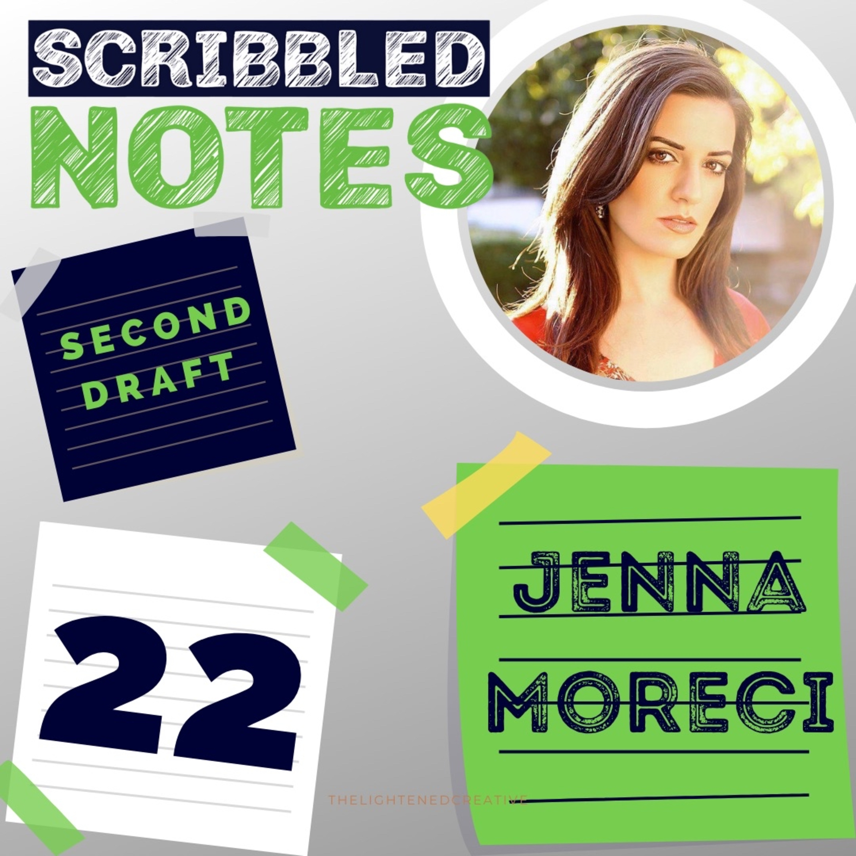 cover of episode Jenna Moreci: International Best Selling Author, YouTuber & Cyborg Queen - Second Draft