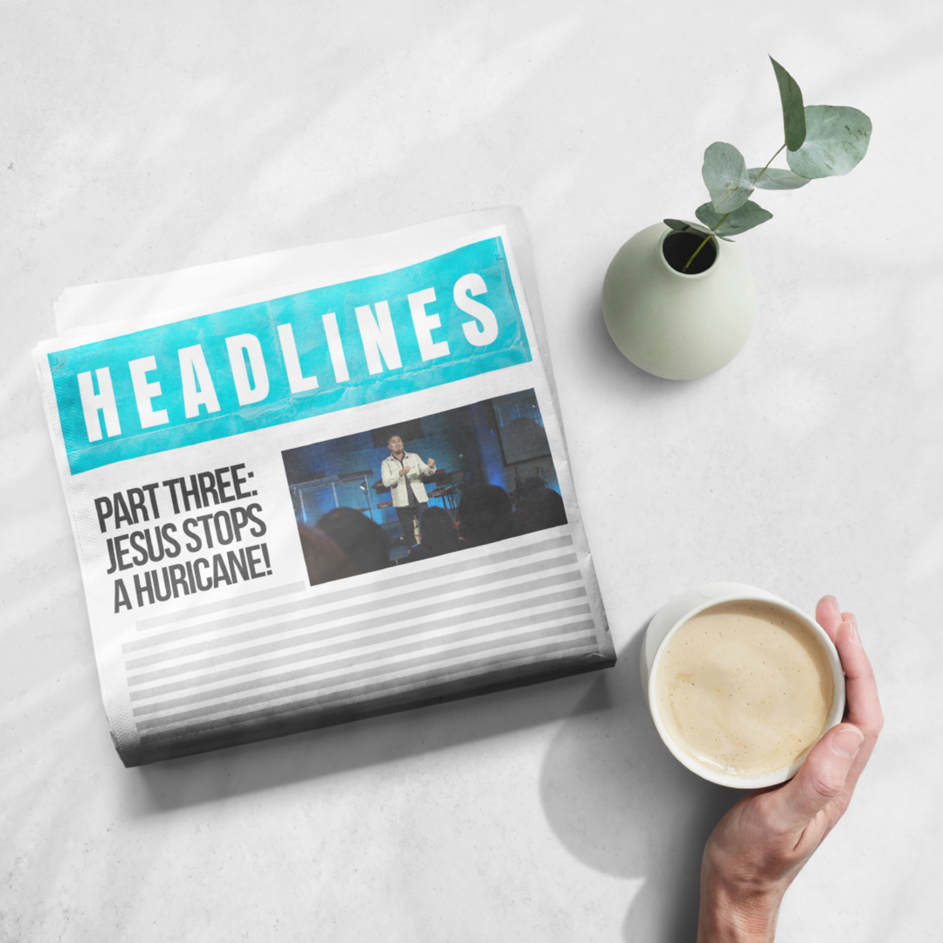 Jesus Stops A Hurricane! | Headlines Part Three | Centerpoint Church | James Fransz