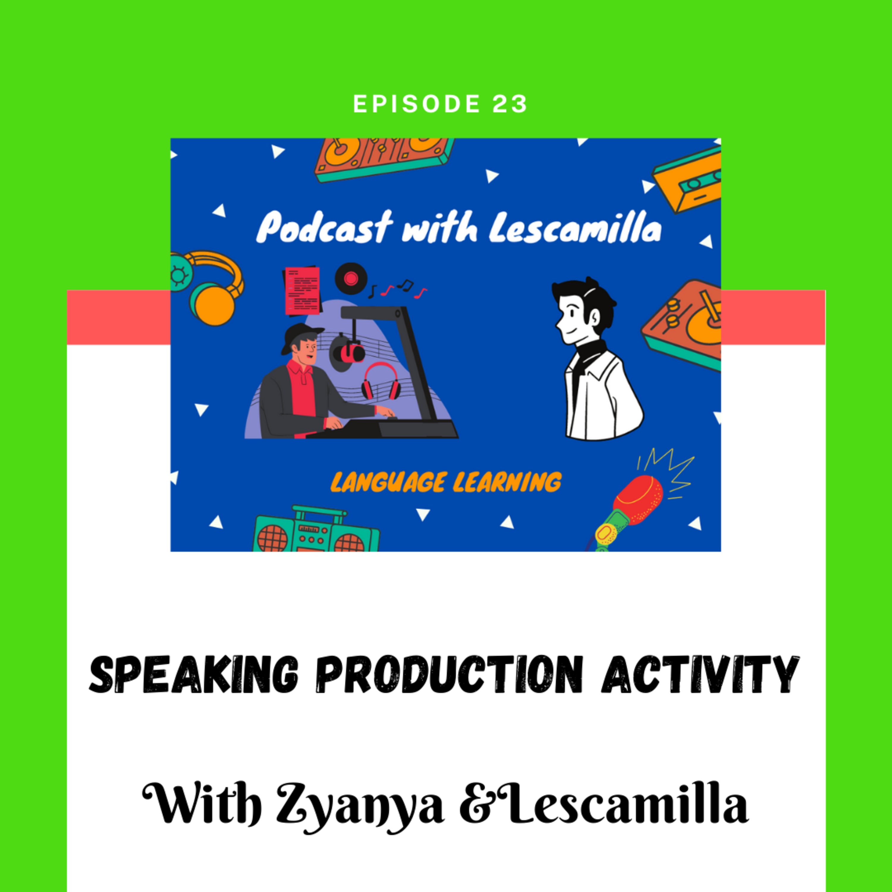 Podcast with a student