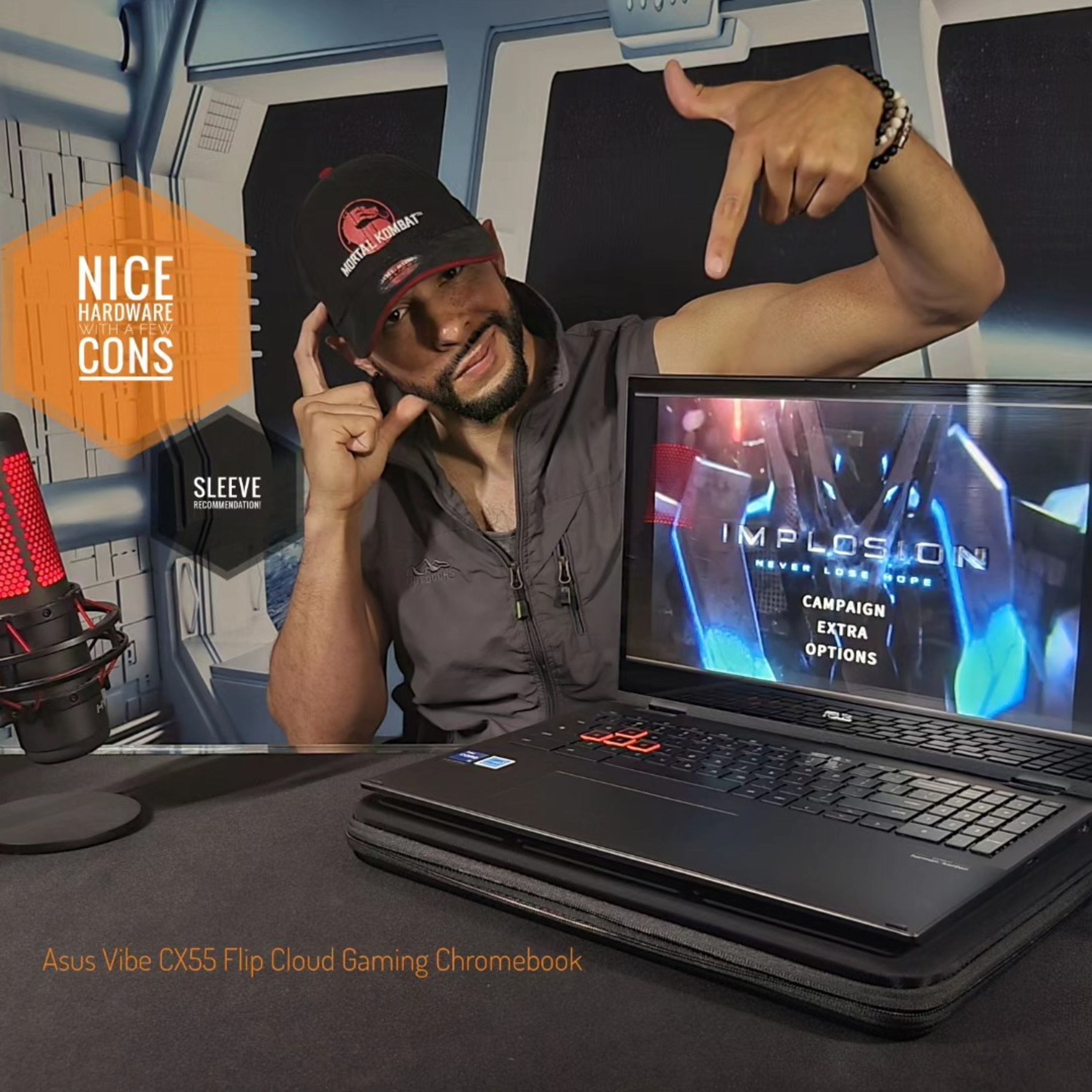 Episode 22: Asus Vibe CX55 Flip Cloud Gaming Chromebook: Unbox, Overview & Rating - ChromeOS Beast With A Few Cons episode artwork